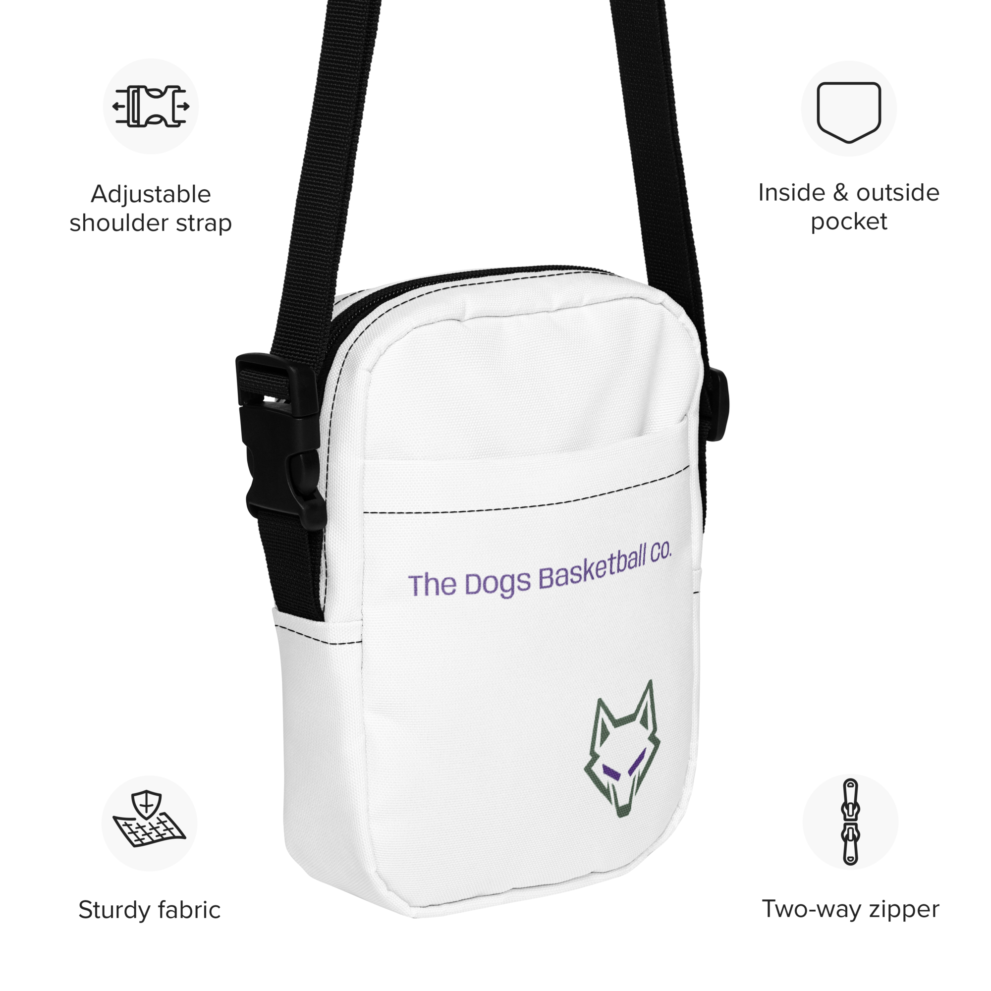 Crossbody Bag - Dogs Logo (Unisex)