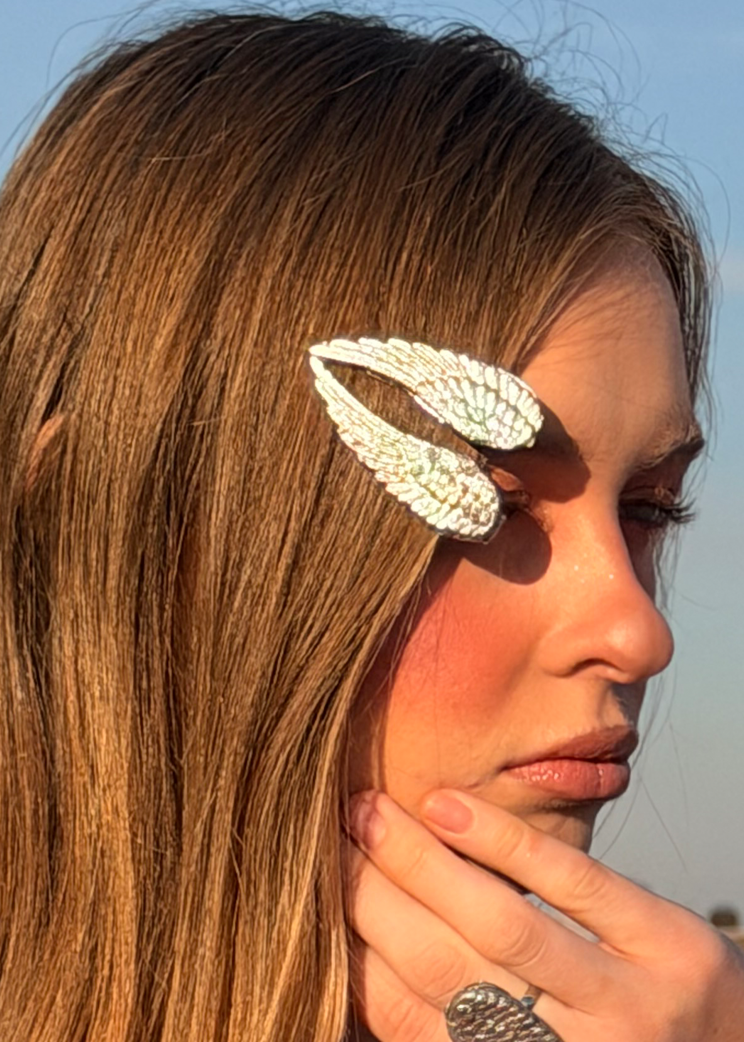 Guardian Angel Hair Clip