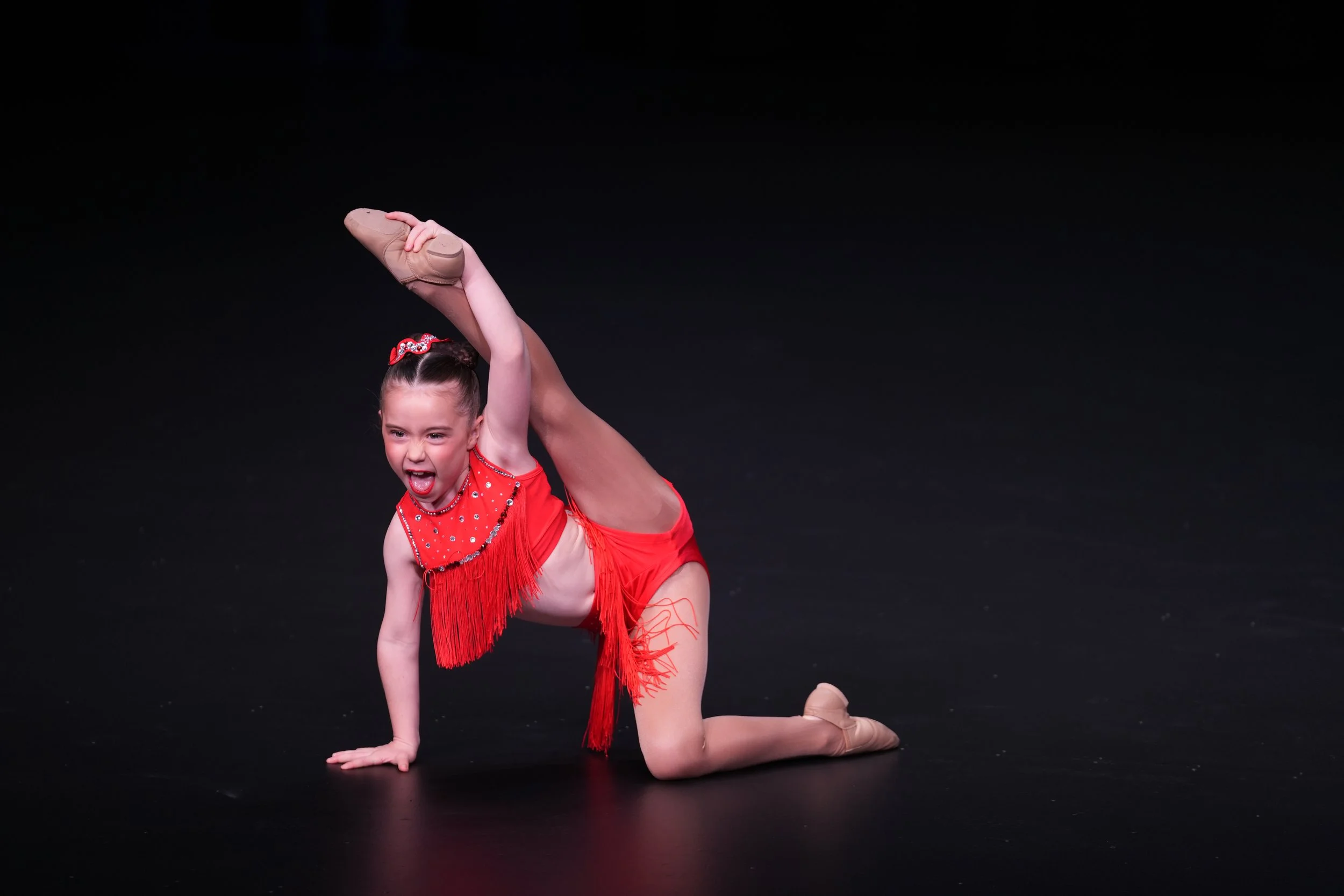 starbound-2025-solo-dance-performance-girl-jazz-red-fringe-costume.JPG