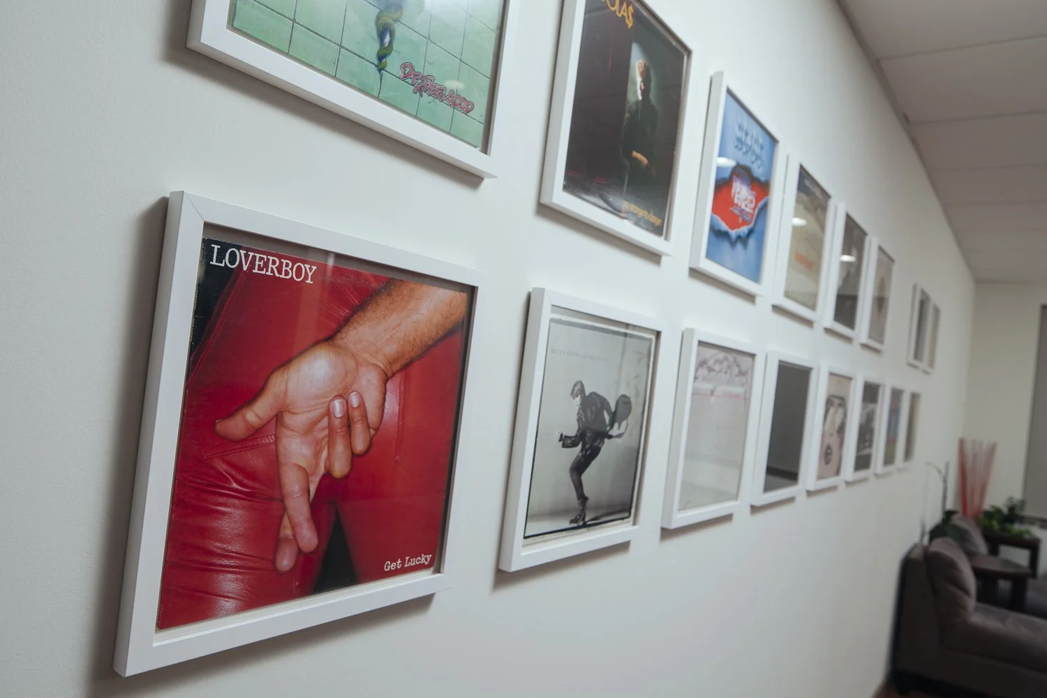 Lobby Art - Albums recorded at GGRP/Little Mountain Sound