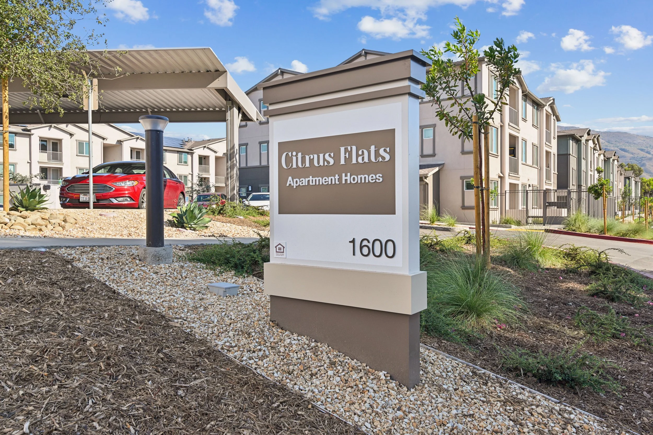 Citrus Flats Entrance