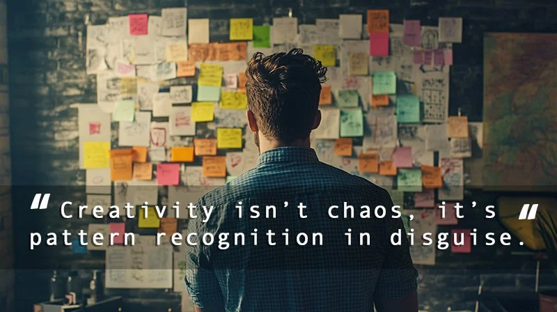 The Creative Process: Chaos, Caffeine, Clarity, Repeat.