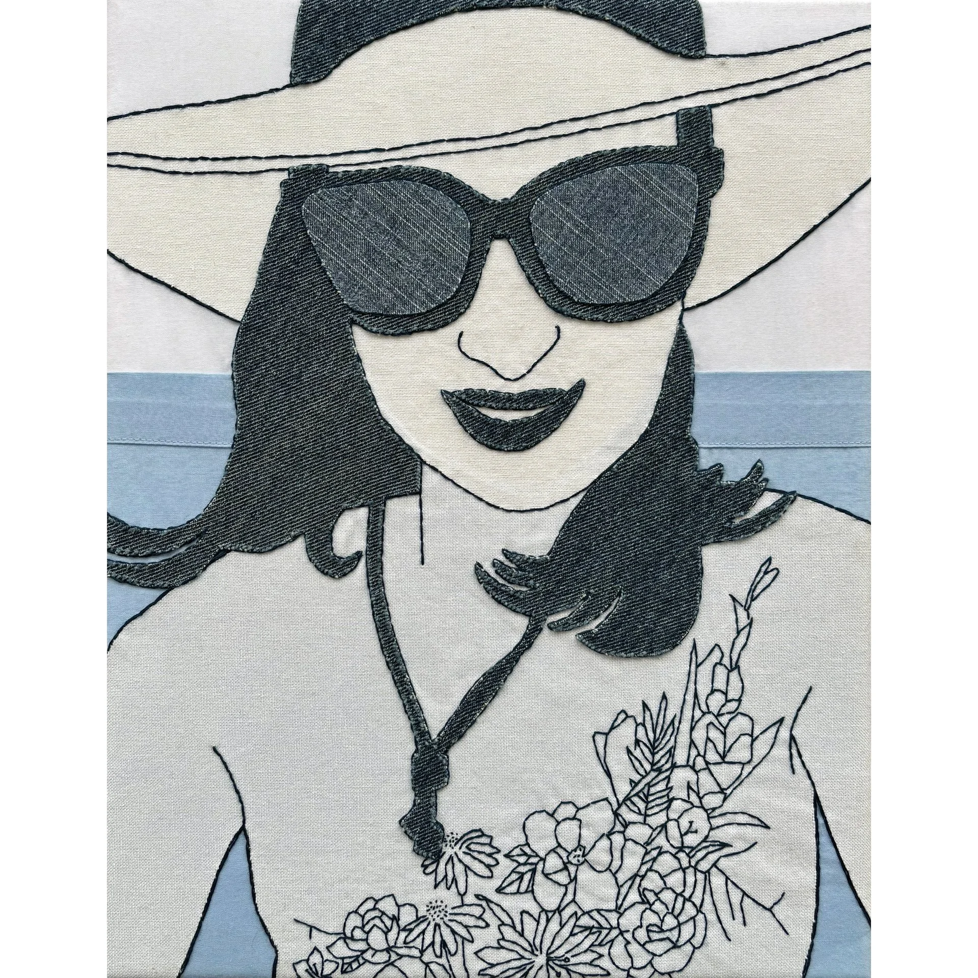  Self Portrait: 55378008  - reclaimed garments, embroidery