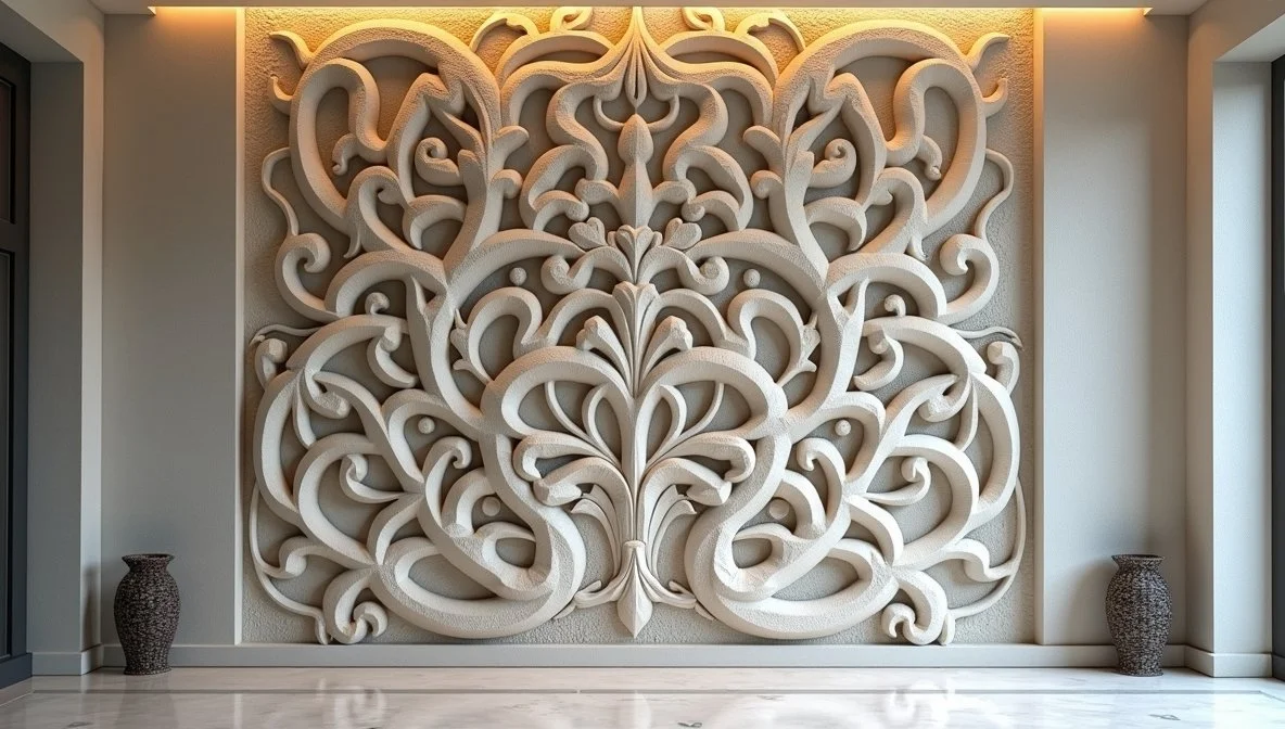 Cambodian Wall Sculpture  (Ref: 30-01  Available in multiple size)