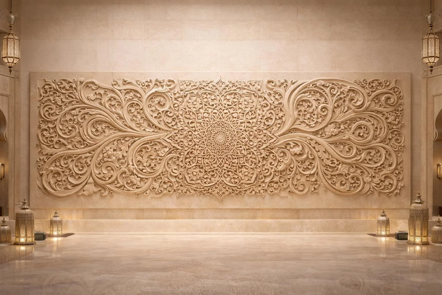 grand-scale-horizontal-modern-islam-art-wall-relief-natural-sandstone-unique-masterpiece-solaro-art-collection