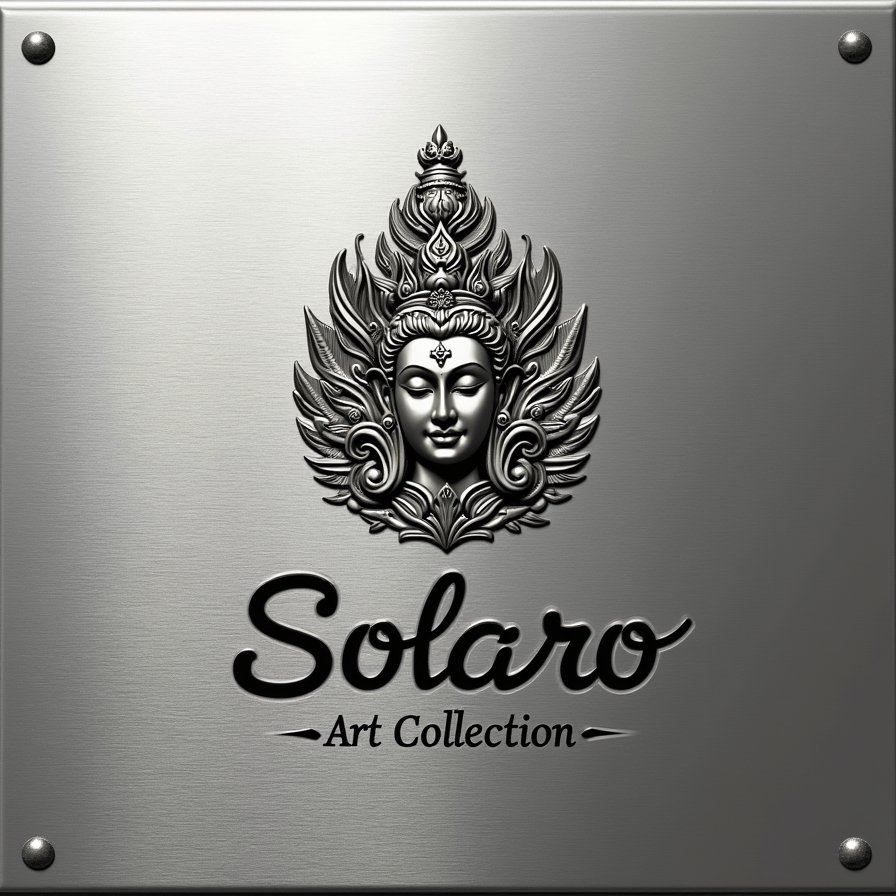 Solaro Art Collection, monumental and modern asian art, statues and deep relief wall sculptures.