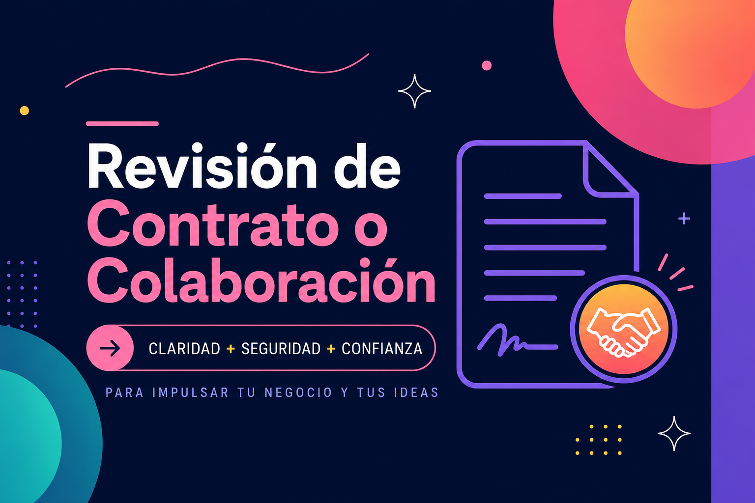 Revisión de Contrato o Colaboración
