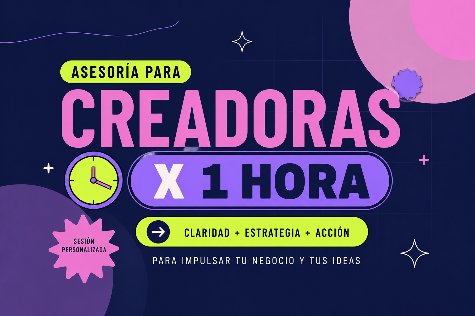 Asesoría para Creadoras