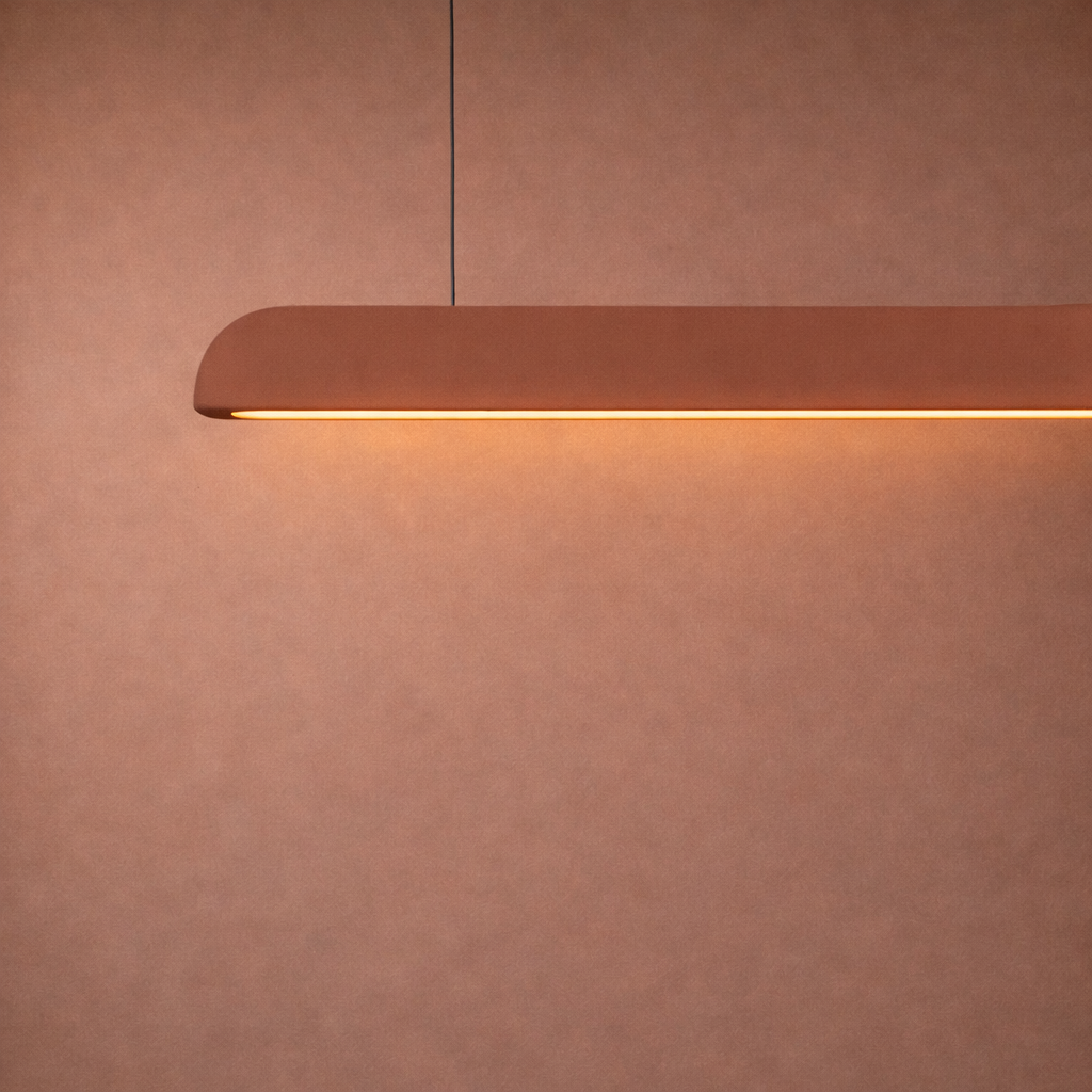 curved strip pendant