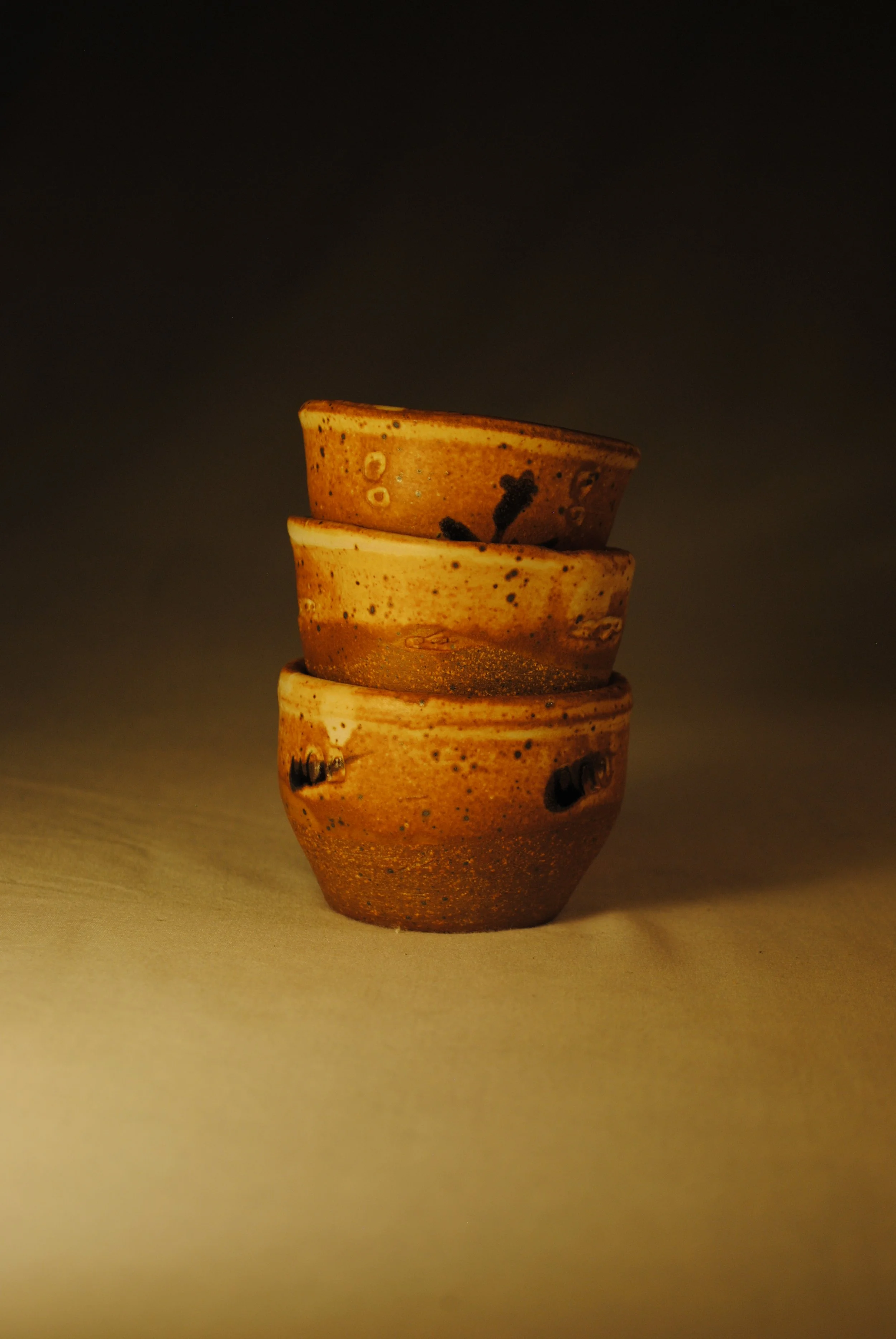 set of 3 shot glasses