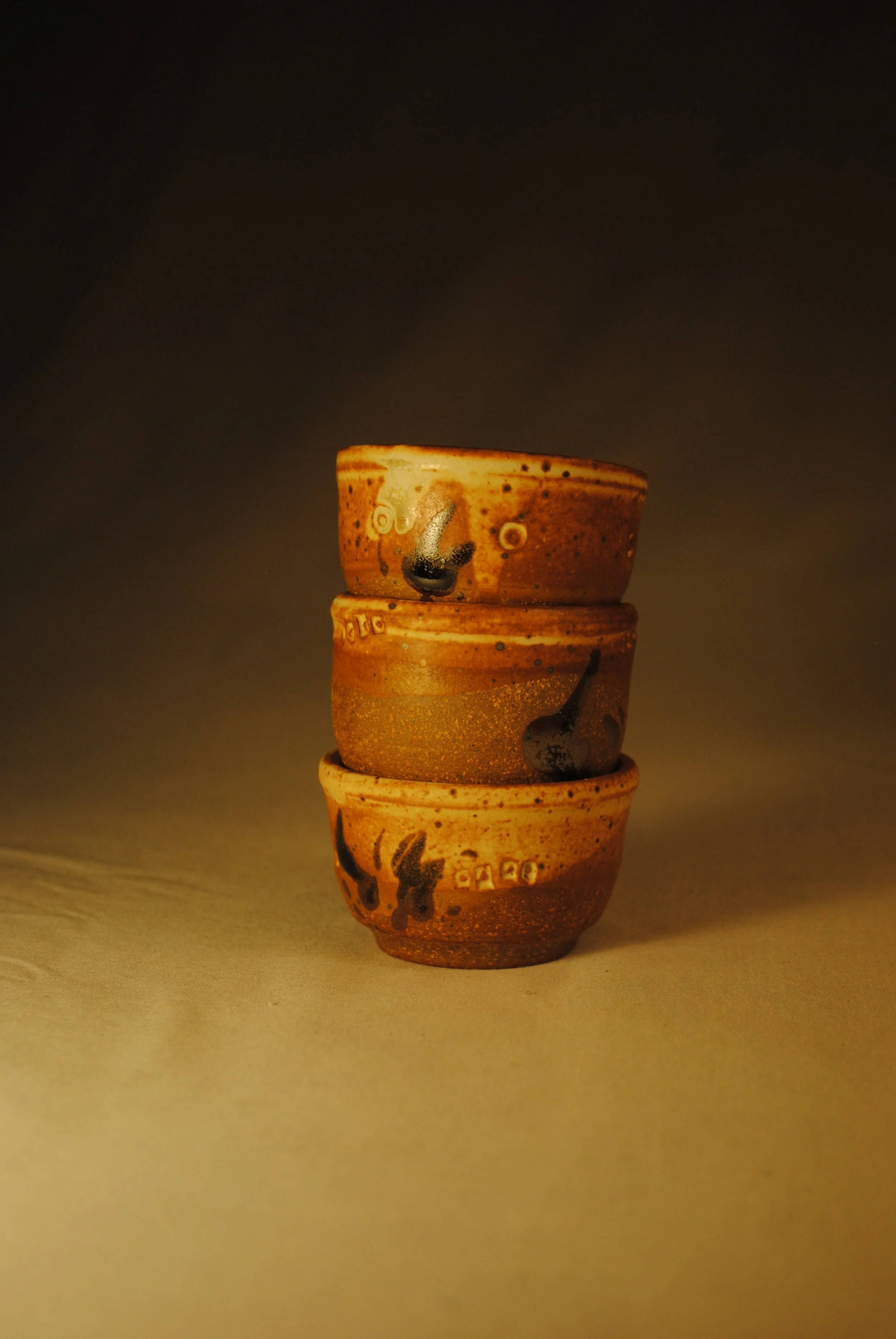 set of 3 shot glasses