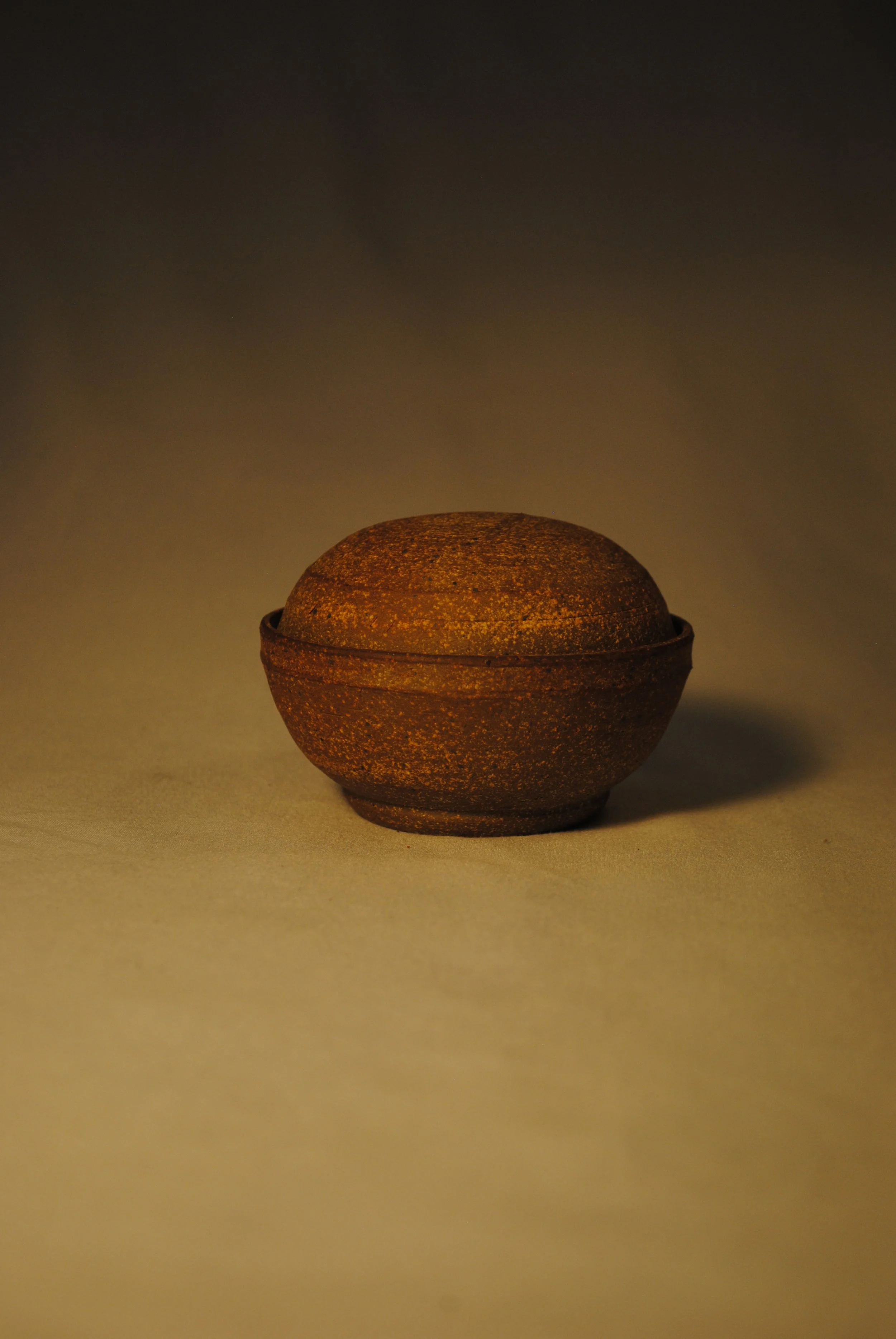 small lidded jar