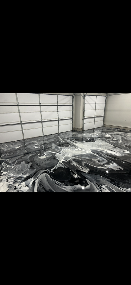Epoxy garage flooring