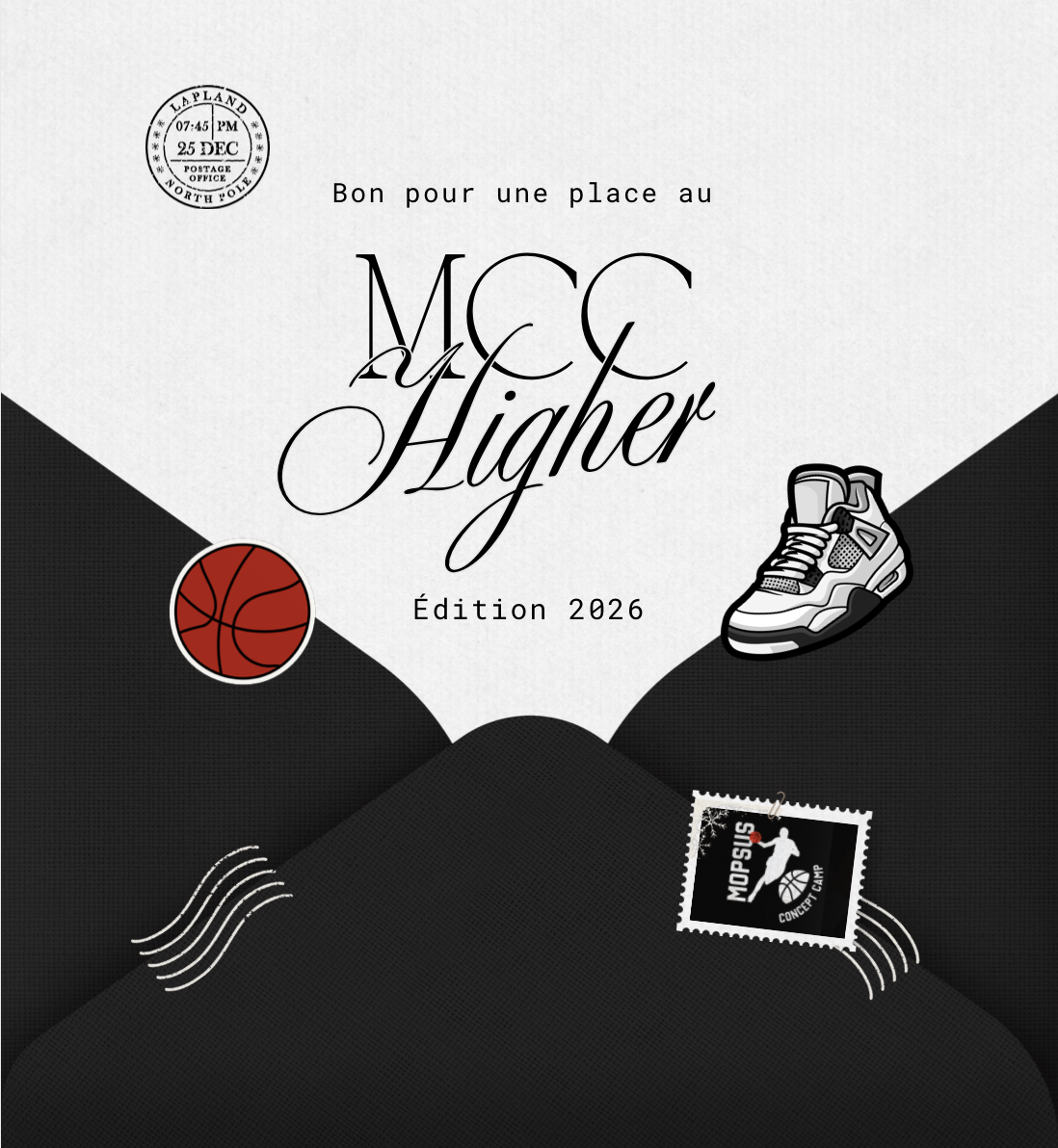 Carte cadeau imprimable (Camp Higher)