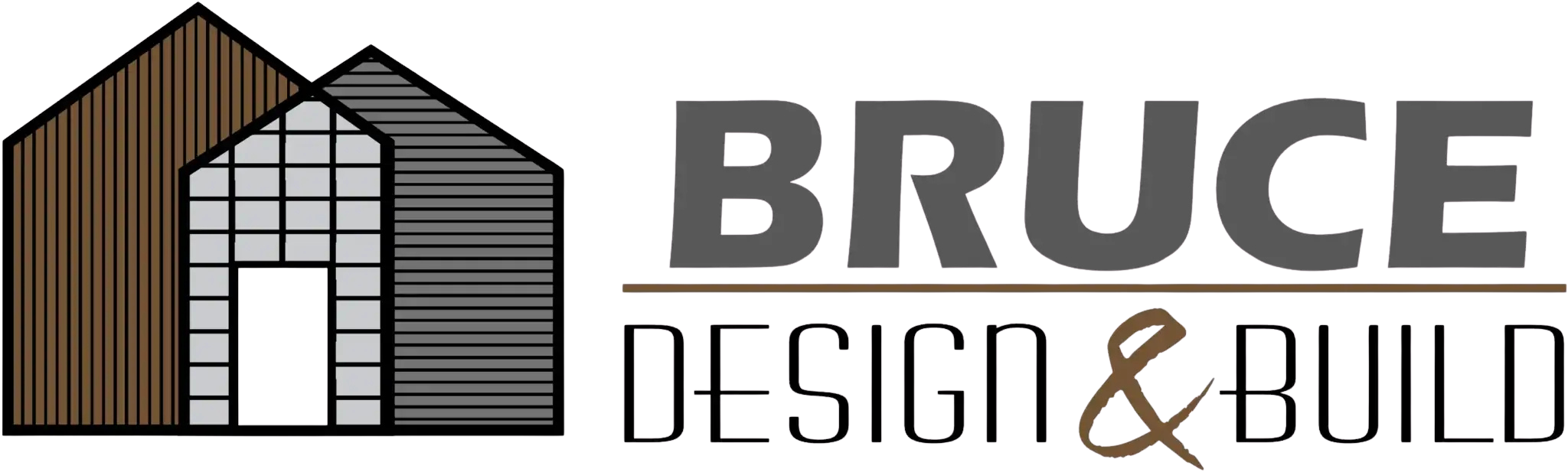 Bright Design & Build featuring a stylized house outline and bold text.