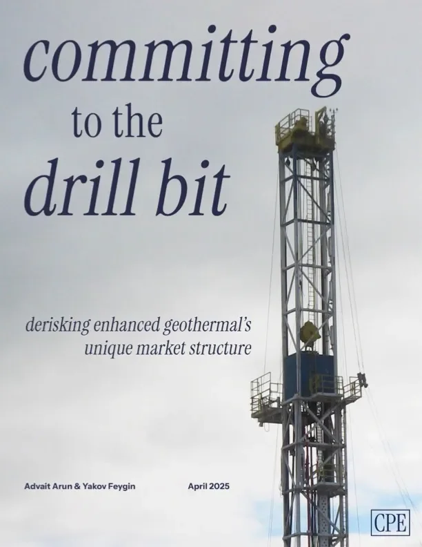 Committing to the Drill Bit