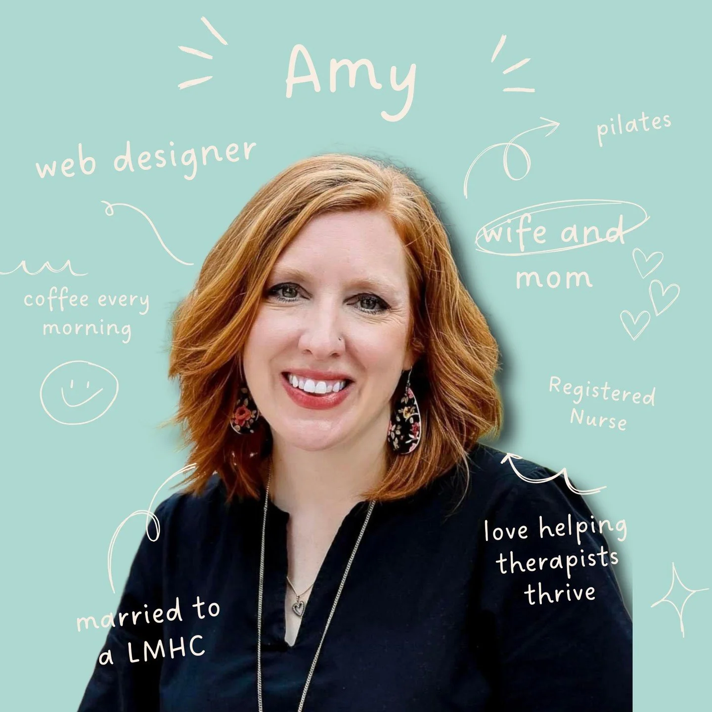 Hi, I'm Amy. It's nice to meet you!