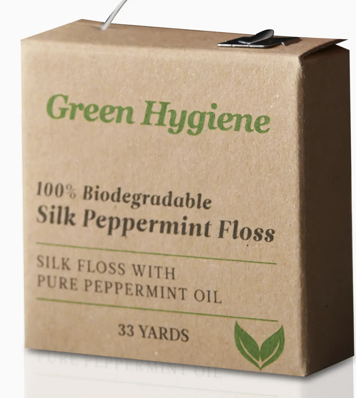 Biodegradable Dental Floss Made of Silk