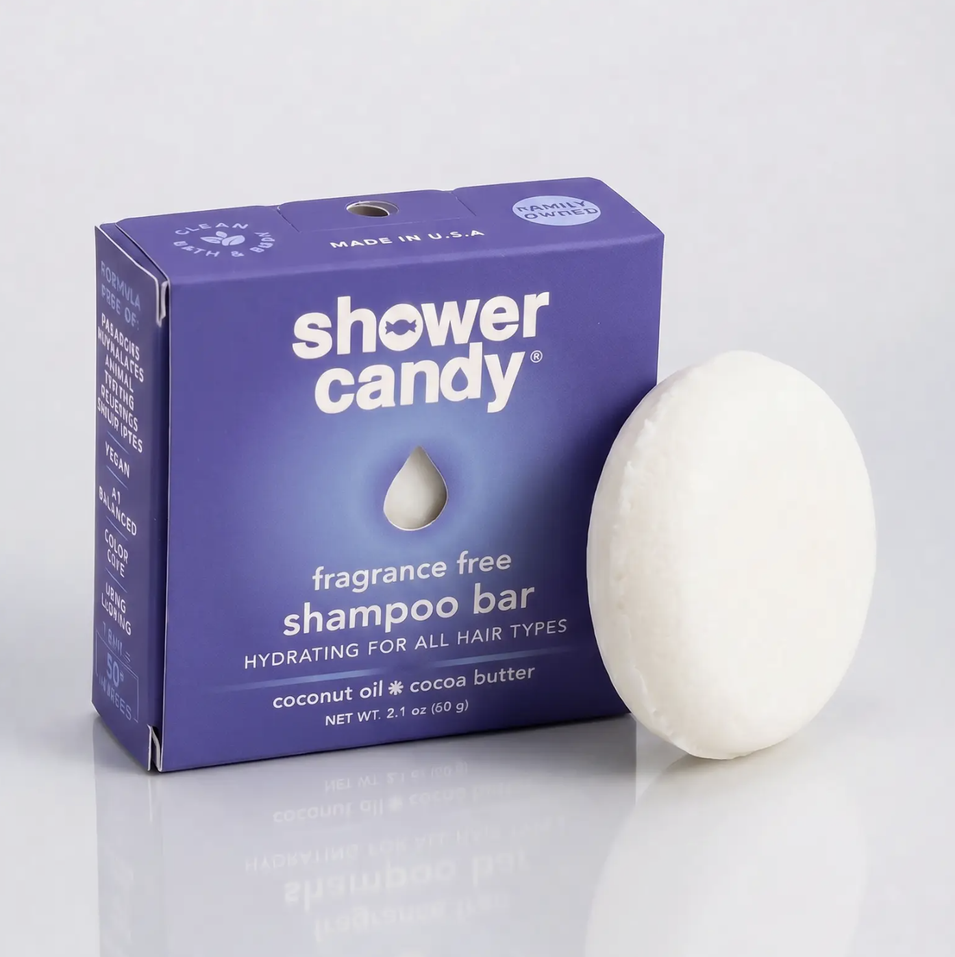 Fragrance Free Shampoo Bar – Hydrating For All Hair Types