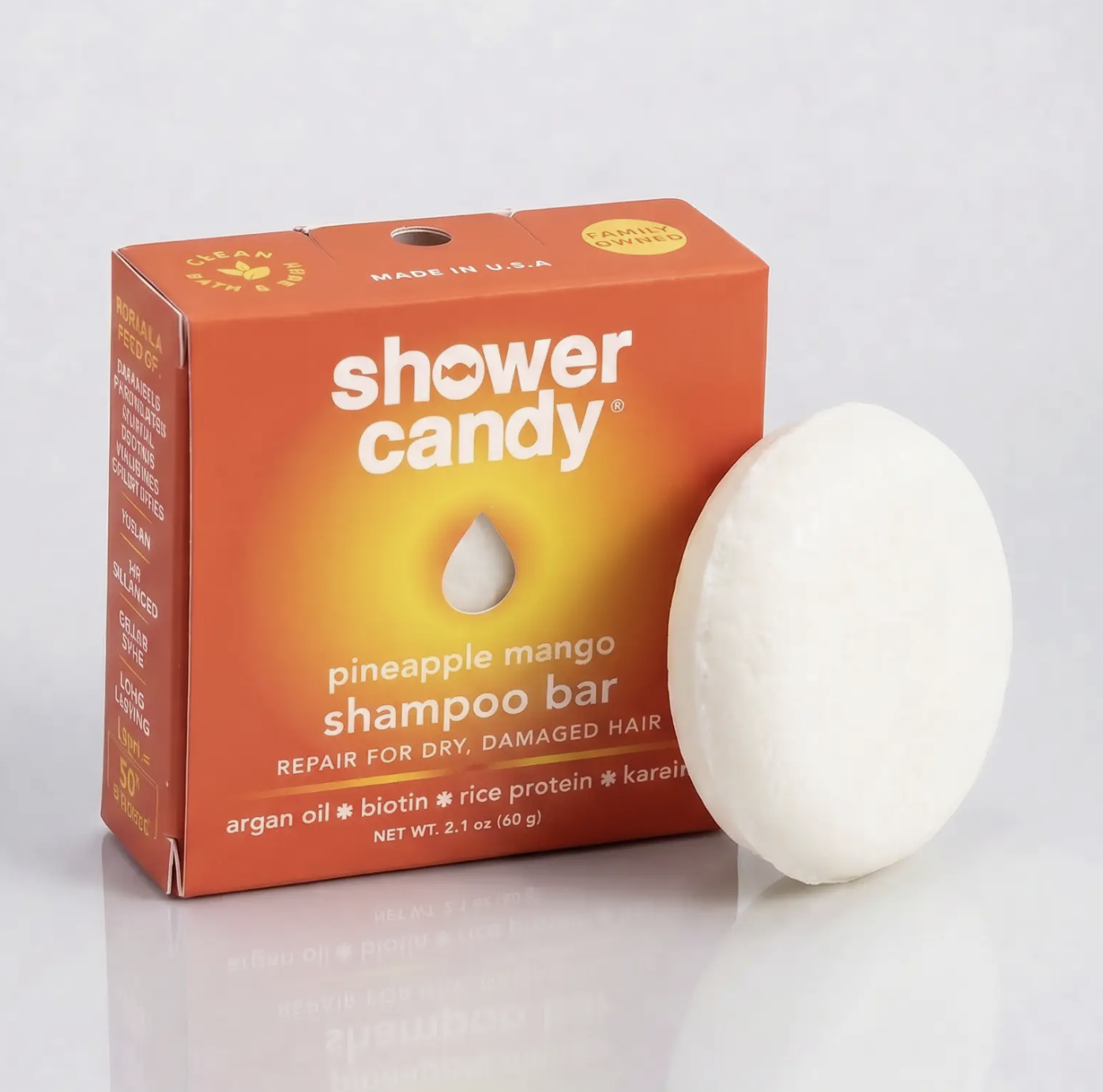 Pineapple Mango Shampoo Bar – Repair For Dry, Damaged Hair