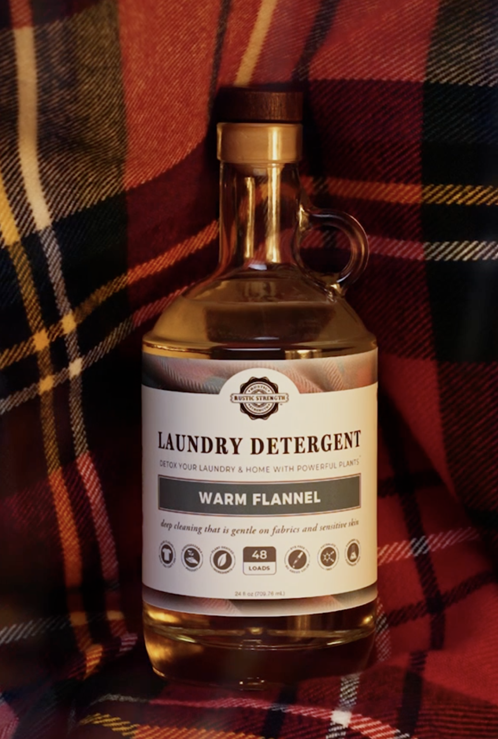 REFILL - Liquid Laundry Detergent - Scent: Warm Flannel (Seasonal Availability)