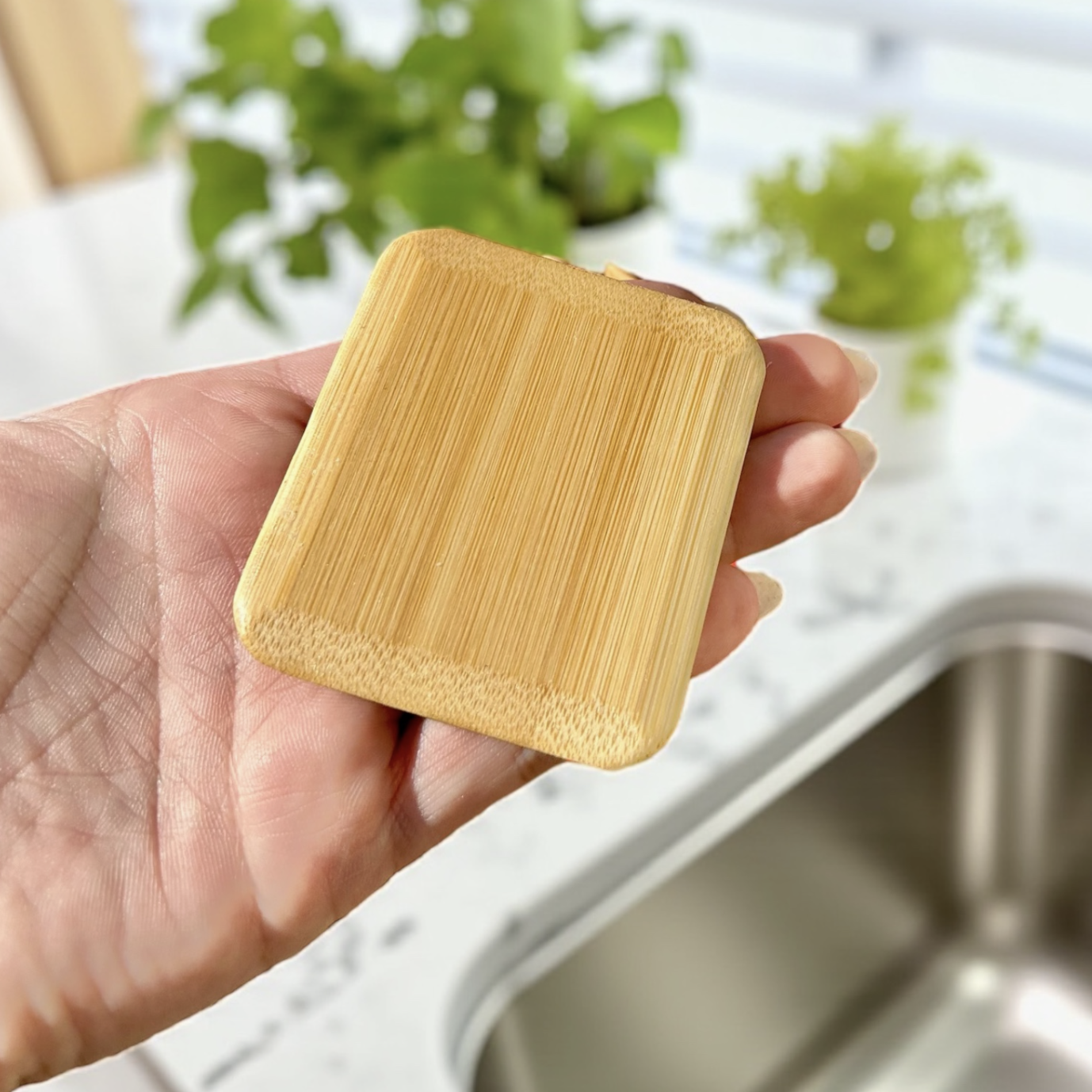Bamboo Pot Scraper