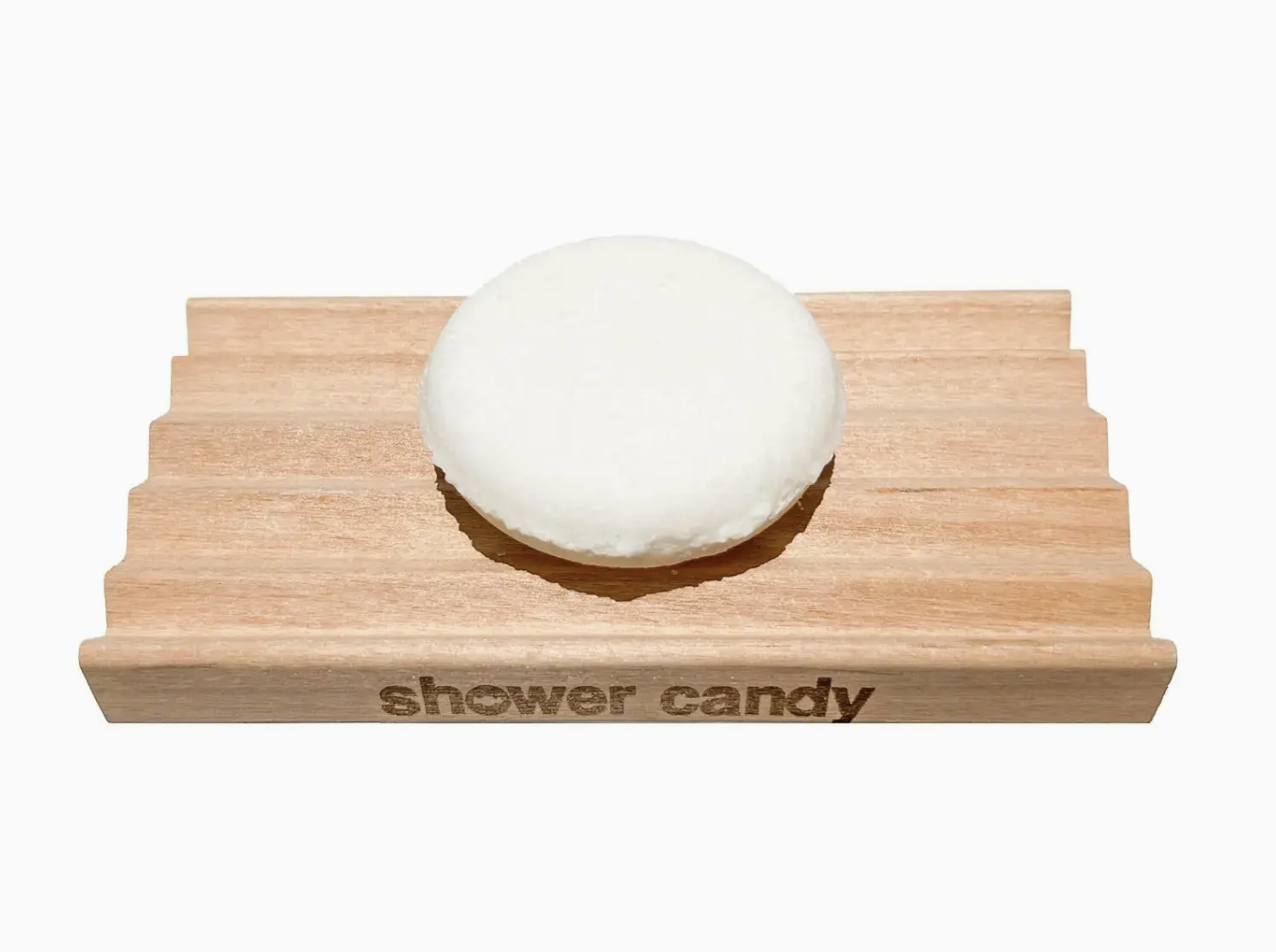 Shower Candy 6" Wooden Soap Tray Holder
