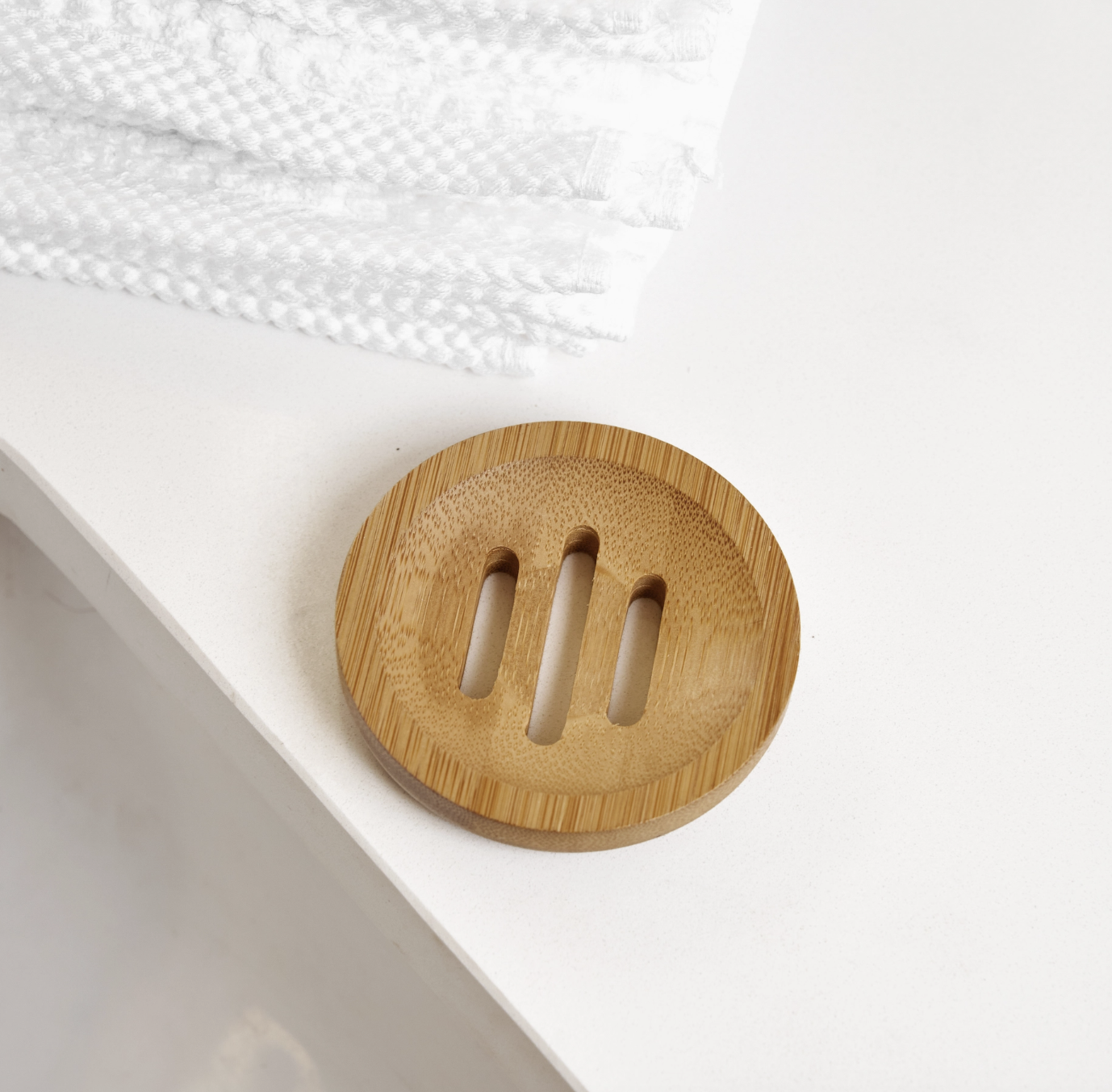Bamboo Shower Steamer Circle Lift