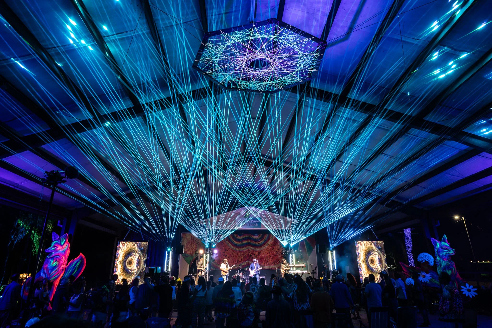 Lasers By Laser Fox Productions at Florida Sand Music Ranch