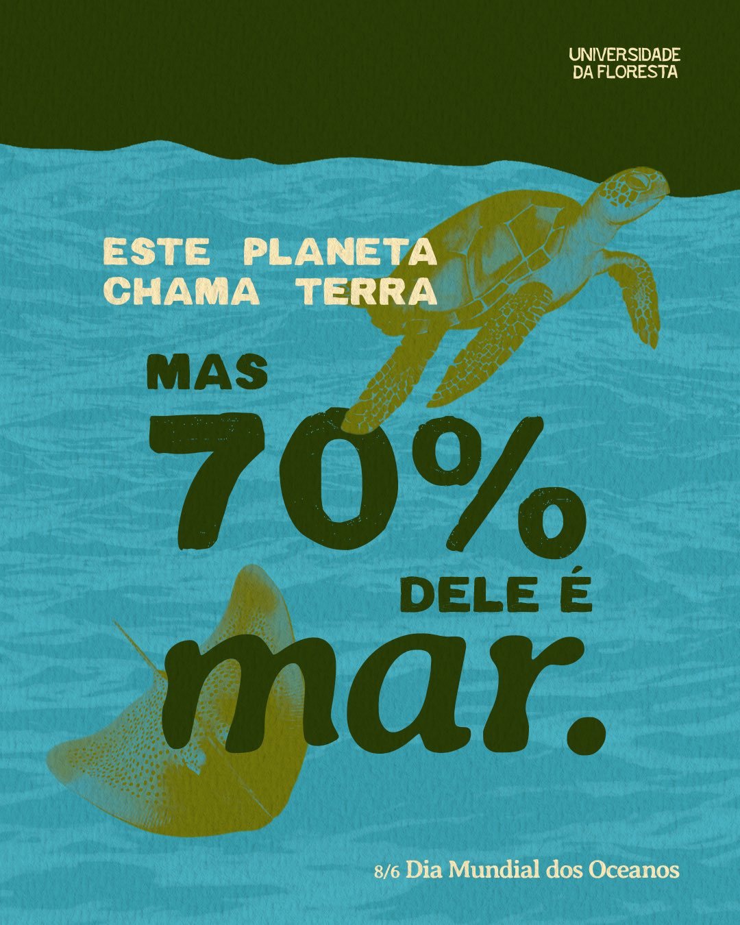 Hoje &eacute; dia de celebrar as nossas &aacute;guas 🙏