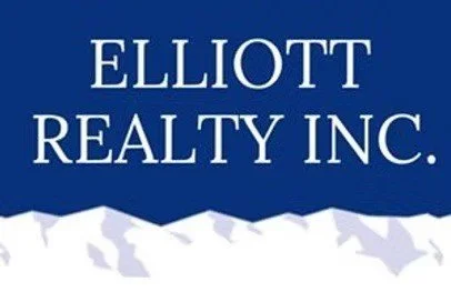 Logo for Elliott Realty Inc. with stylized snow-capped mountain range at the bottom.