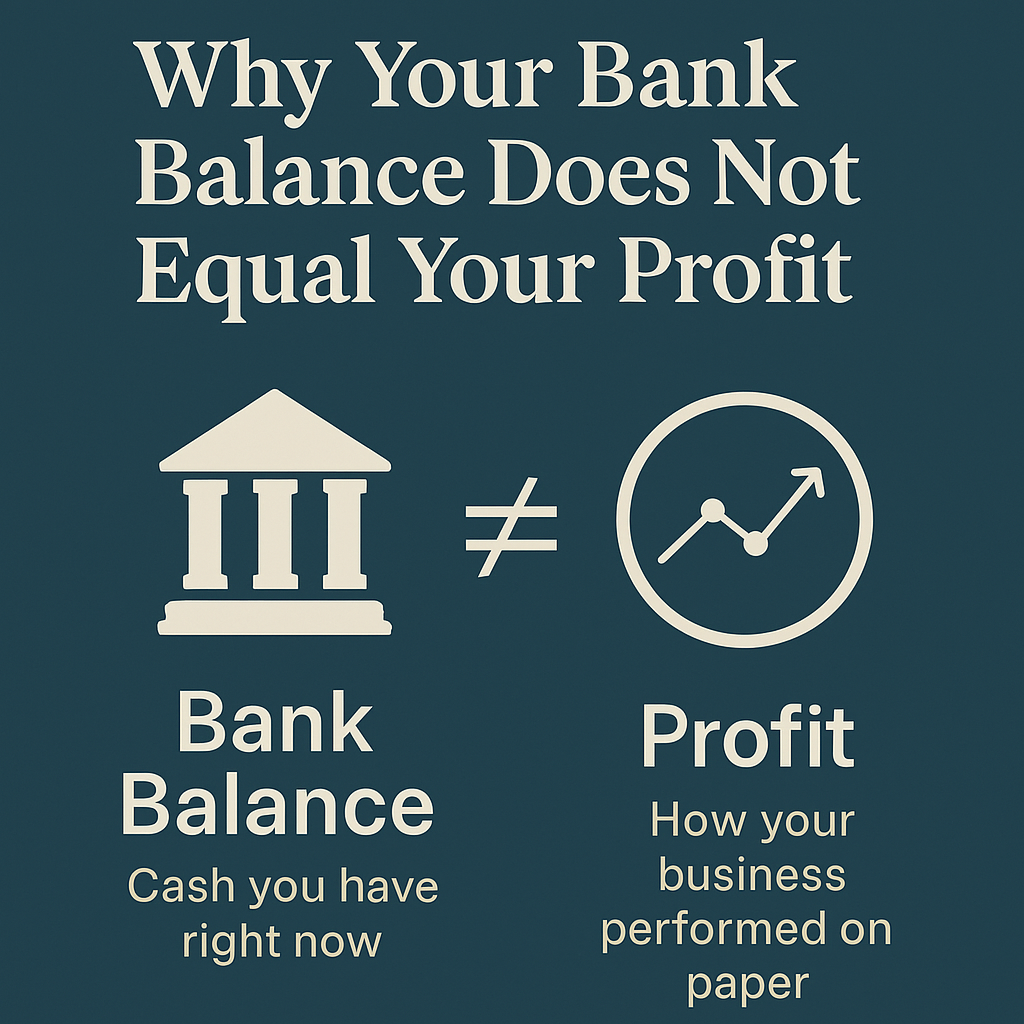 Why Your Bank Balance Doesn’t Equal Your Profit 