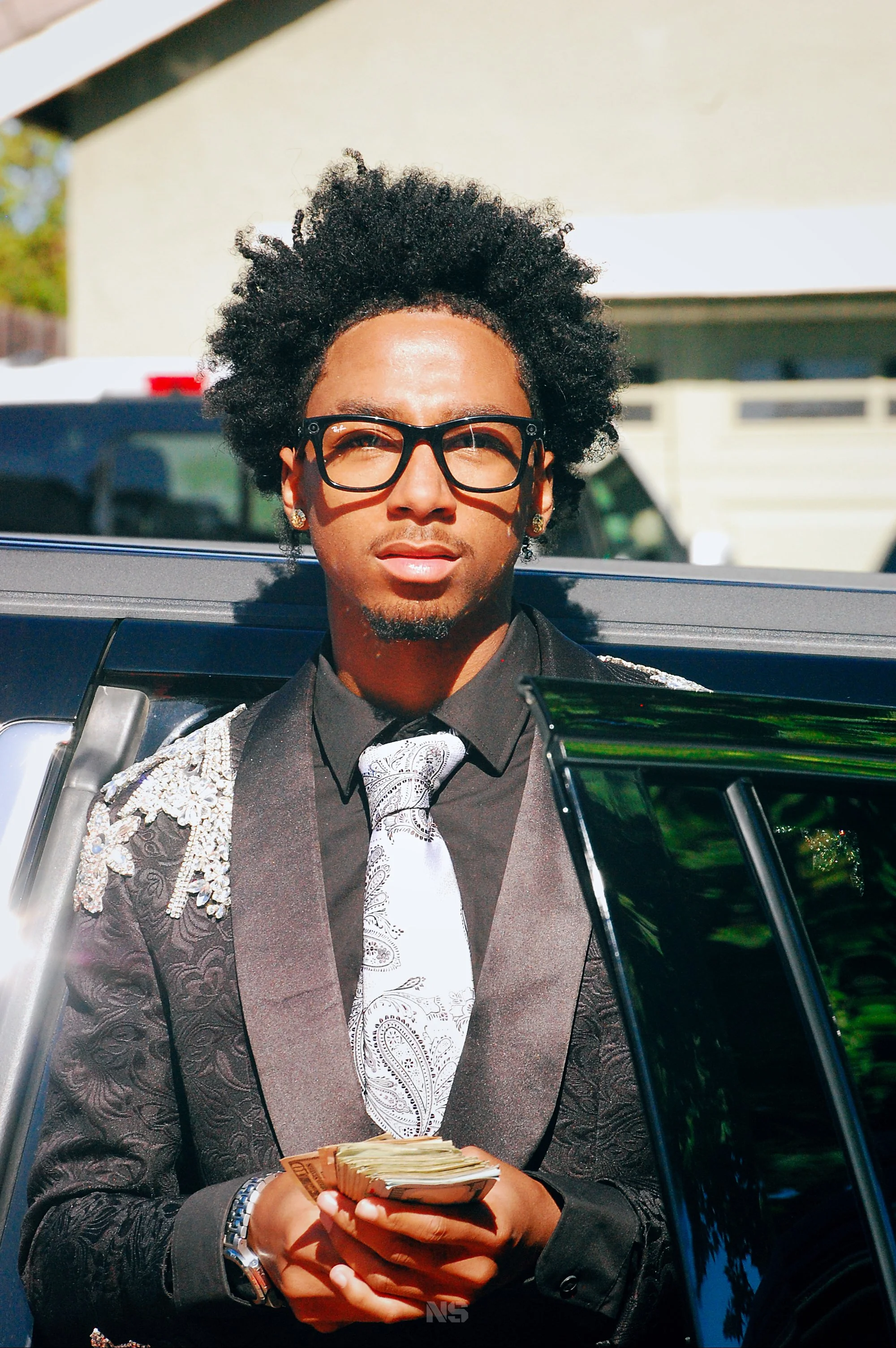 Bay Area prom send off portrait photography session featuring cinematic lifestyle portraits by Najee Smith Creative