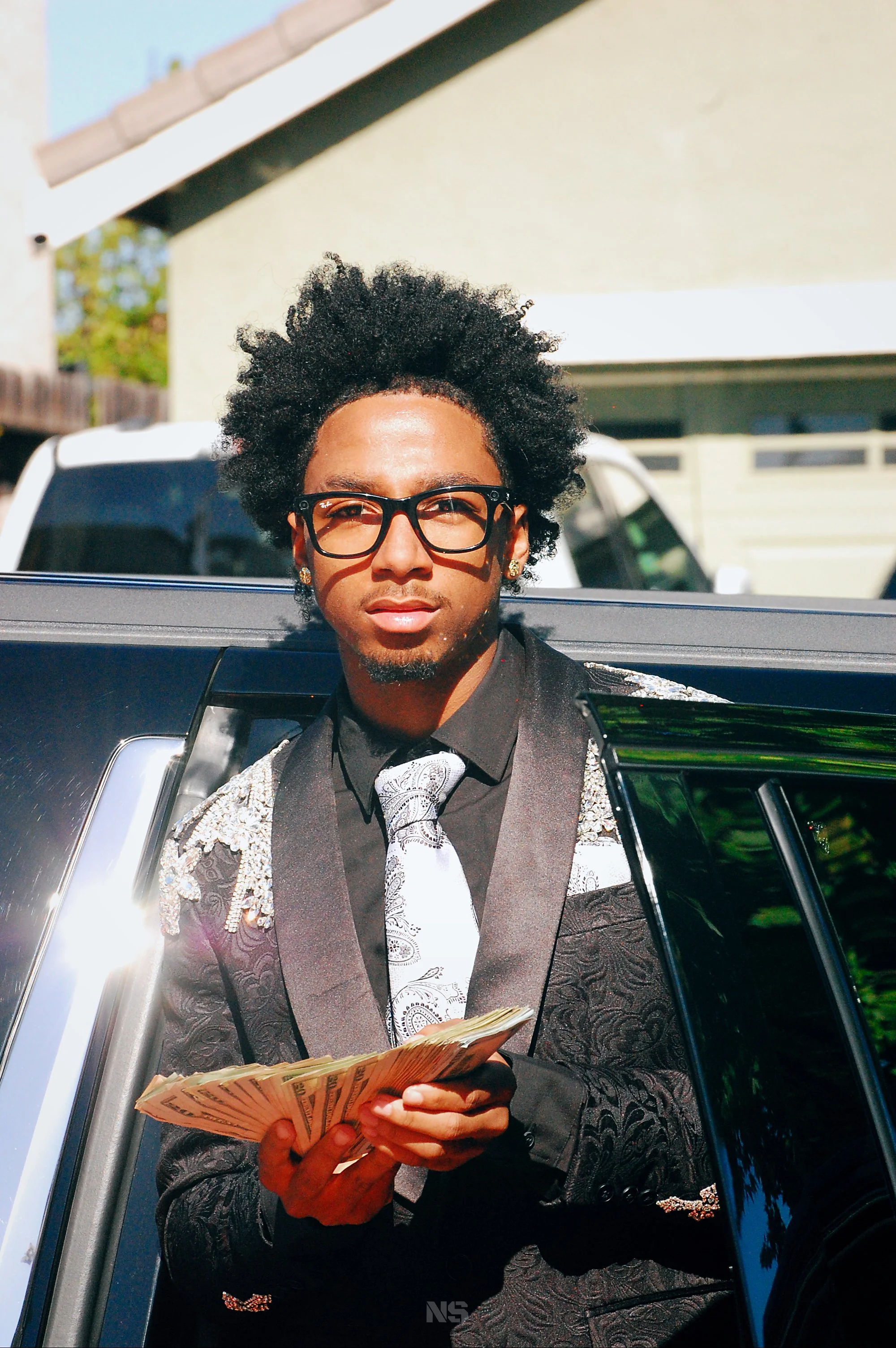 Bay Area prom send off portrait photography session featuring cinematic lifestyle portraits by Najee Smith Creative