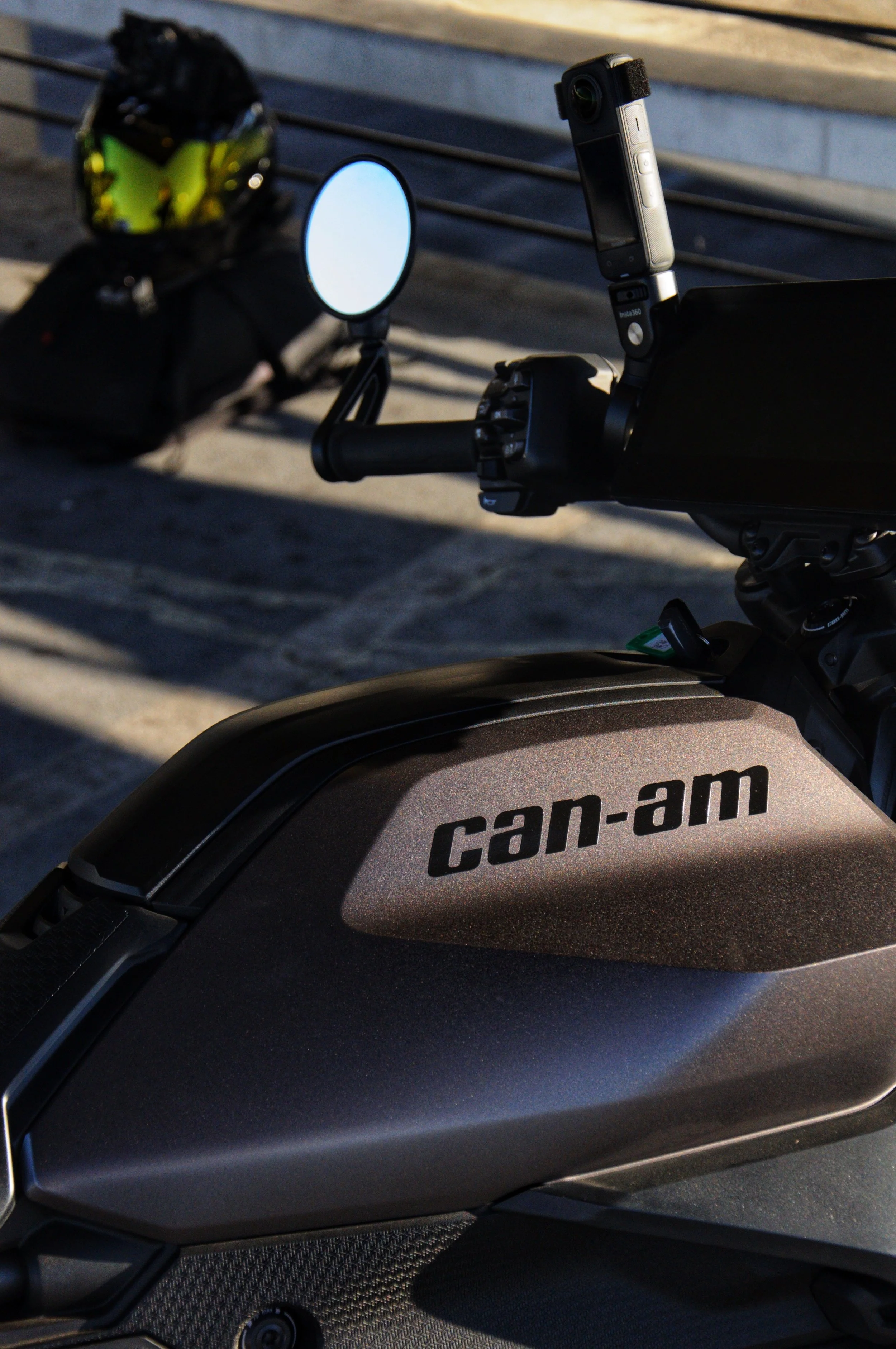 Creator-led lifestyle content developed with Can-Am featuring the Can-Am Pulse electric motorcycle through authentic reactions, daily riding, and real errands.