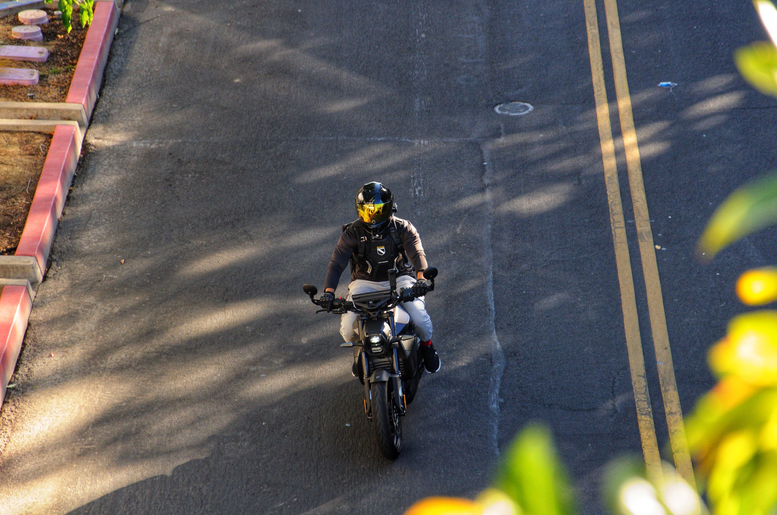 Creator-led lifestyle content developed with Can-Am featuring the Can-Am Pulse electric motorcycle through authentic reactions, daily riding, and real errands.