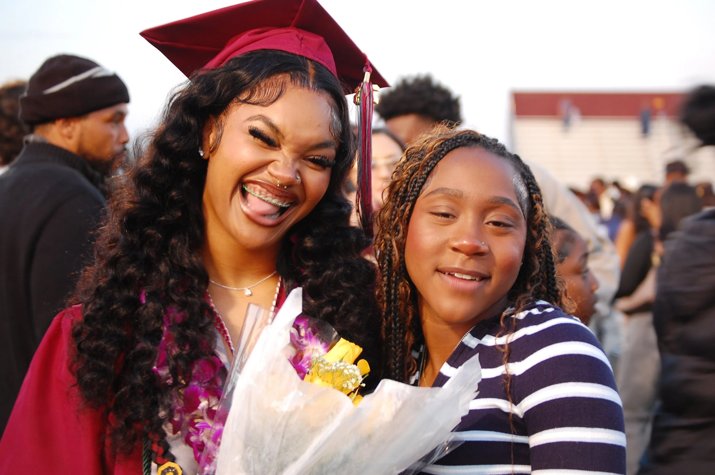 Graduation photography by Najee Smith Creative. Professional portraits, candid moments, family photos, and ceremony coverage captured with a creative and timeless style.