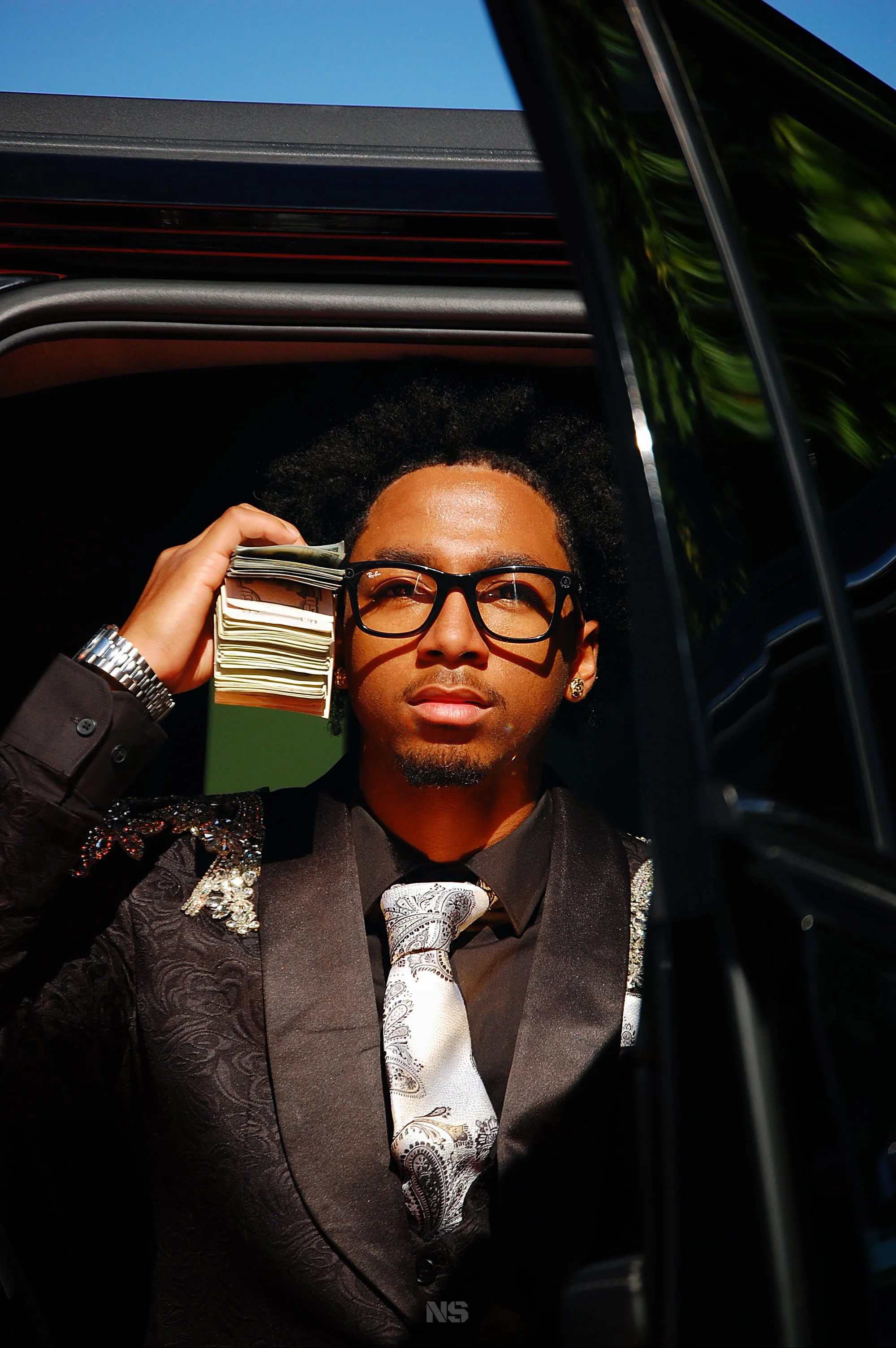 Bay Area prom send off portrait photography session featuring cinematic lifestyle portraits by Najee Smith Creative