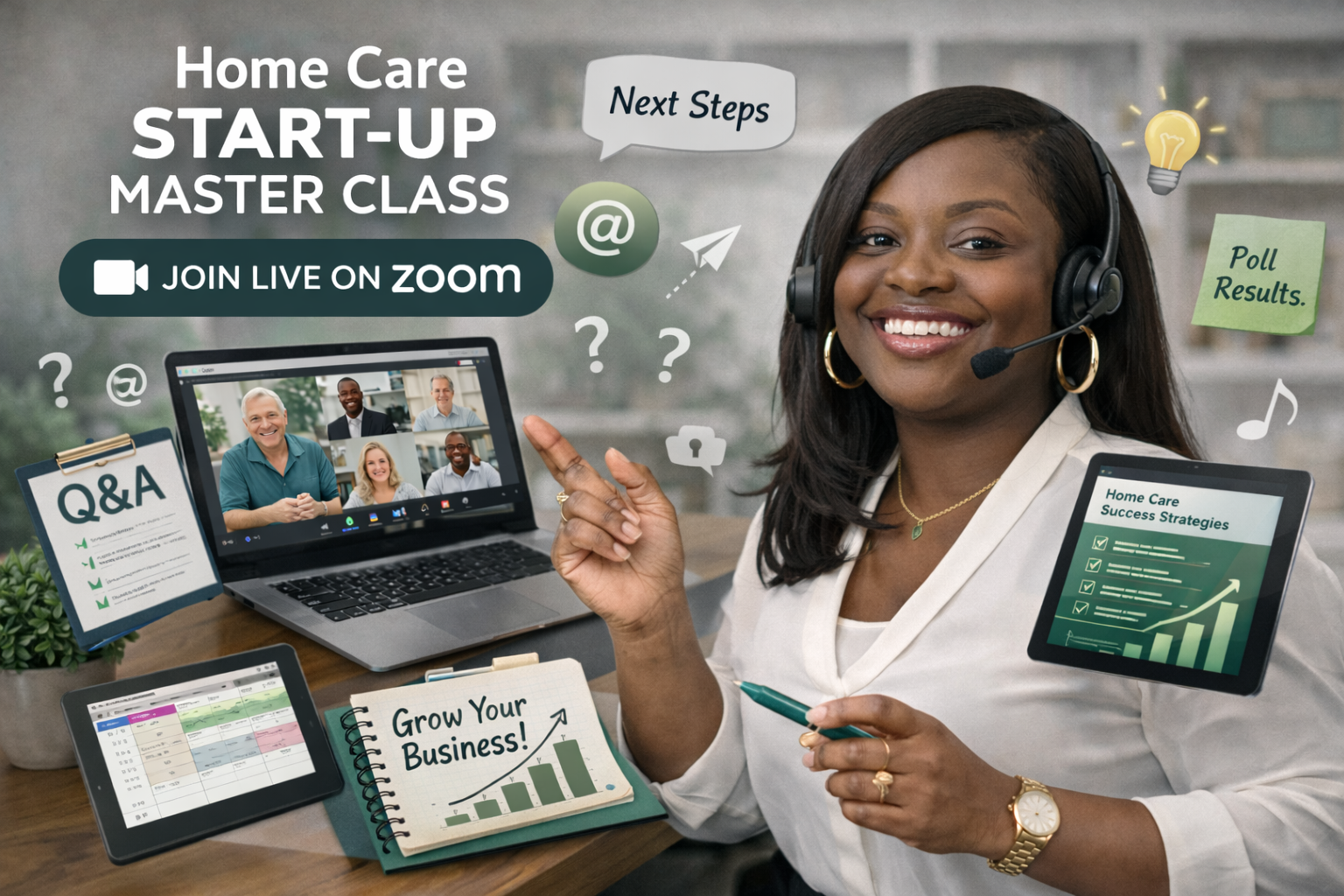 Start Your Non-Medical Home Care Business the Right Way Live Zoom Masterclass