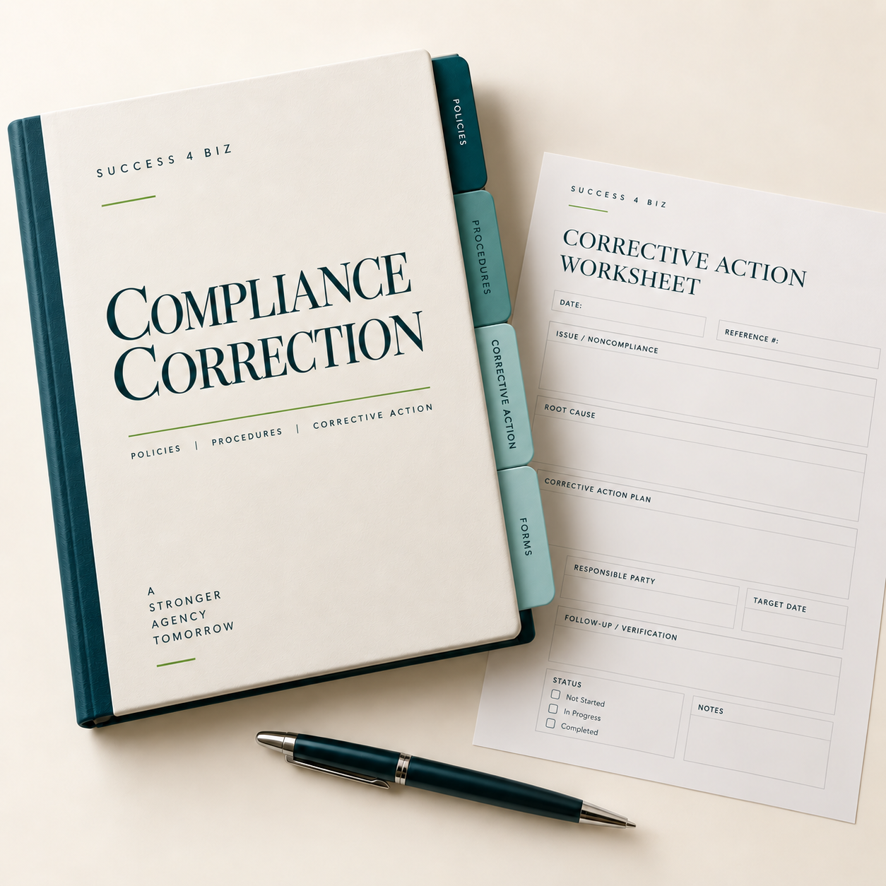 Policies & Procedures Compliance Correction