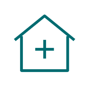 Home health support icon