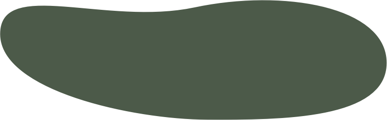 Dark green background oval