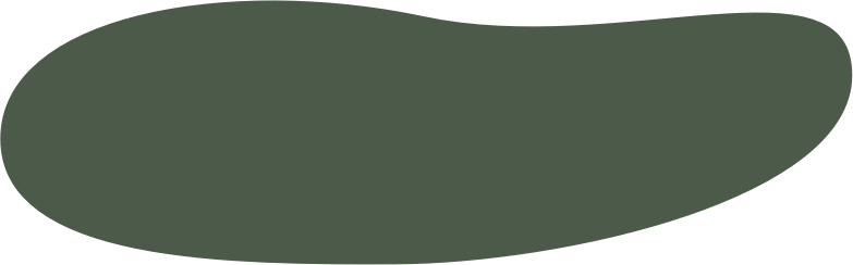 Dark green background oval