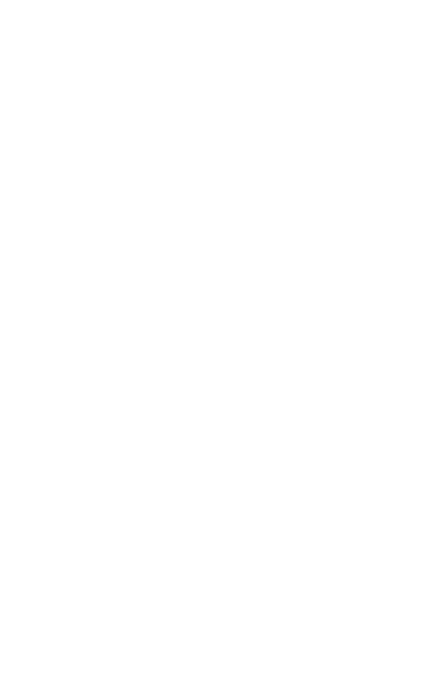 A black and white graphic with the letters B and G separated by a slash, inside an oval shape.
