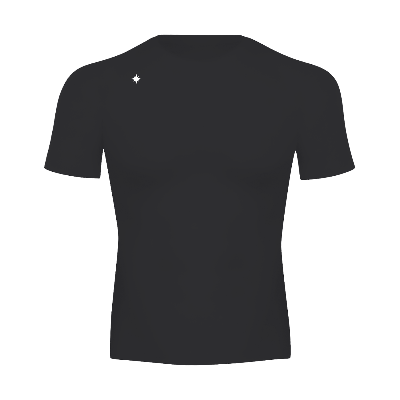 Men's Compression T-Shirt (Black)
