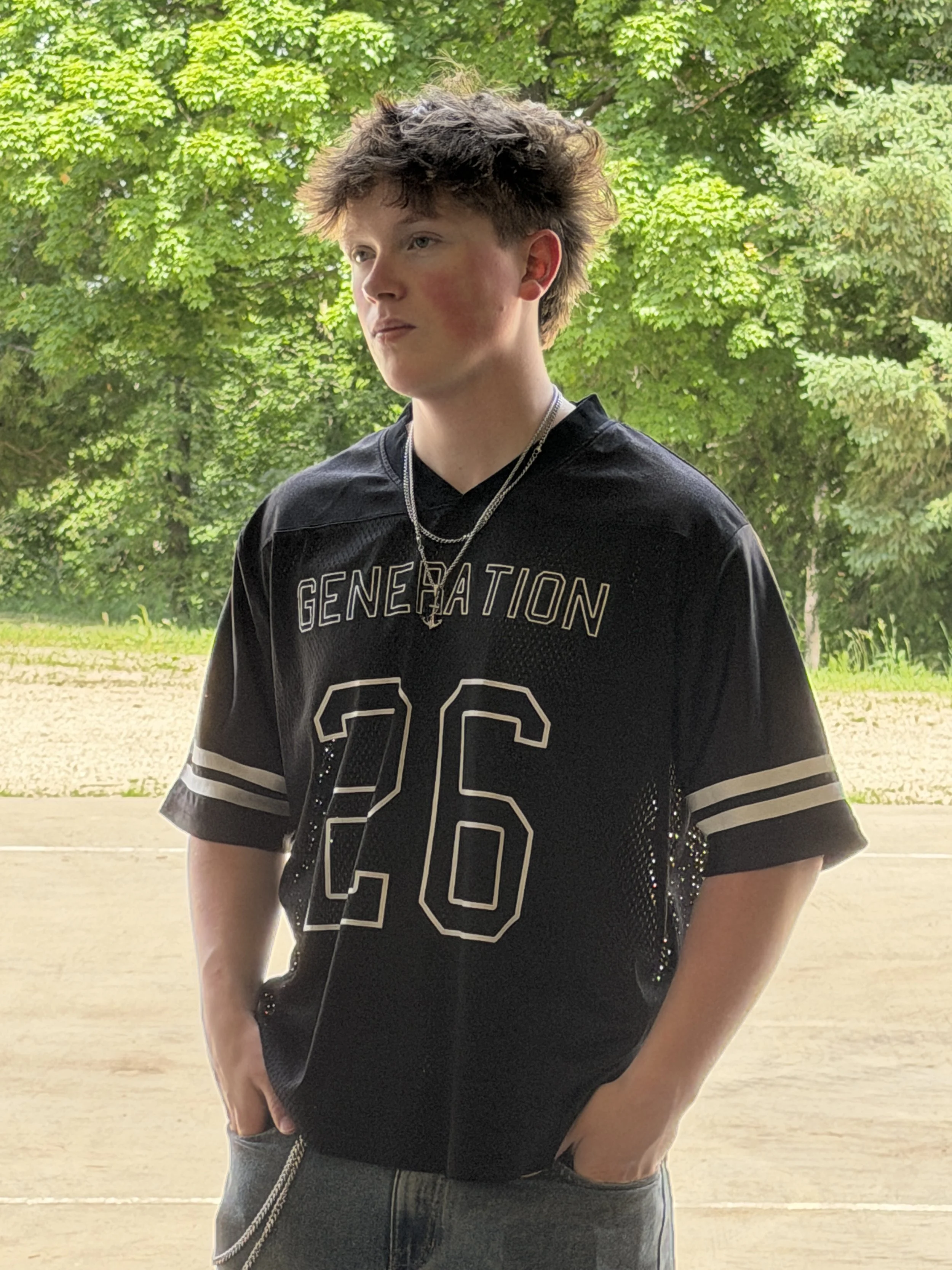 GSC Vintage Oversized Mesh Jersey
