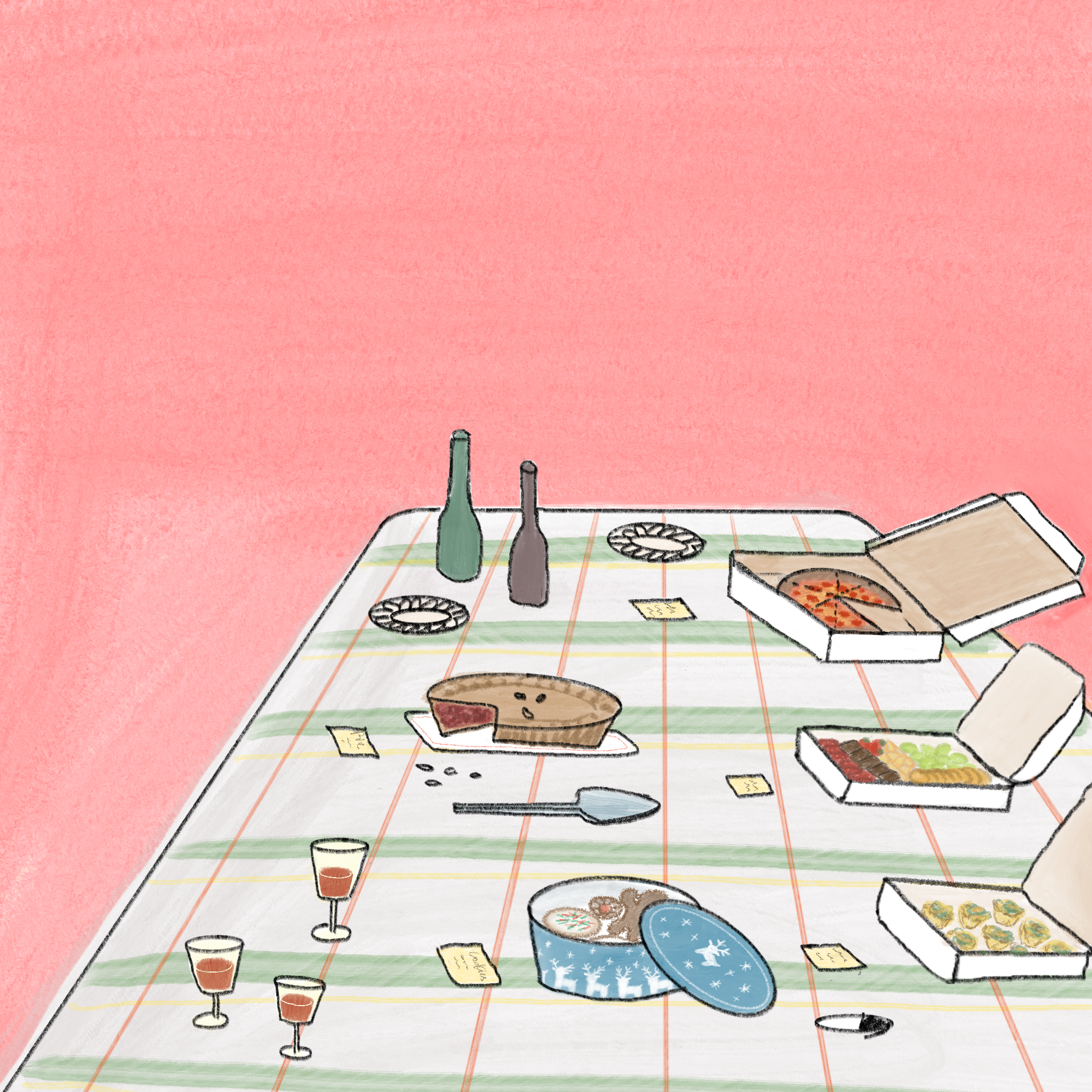 Lab Potluck  Illustration