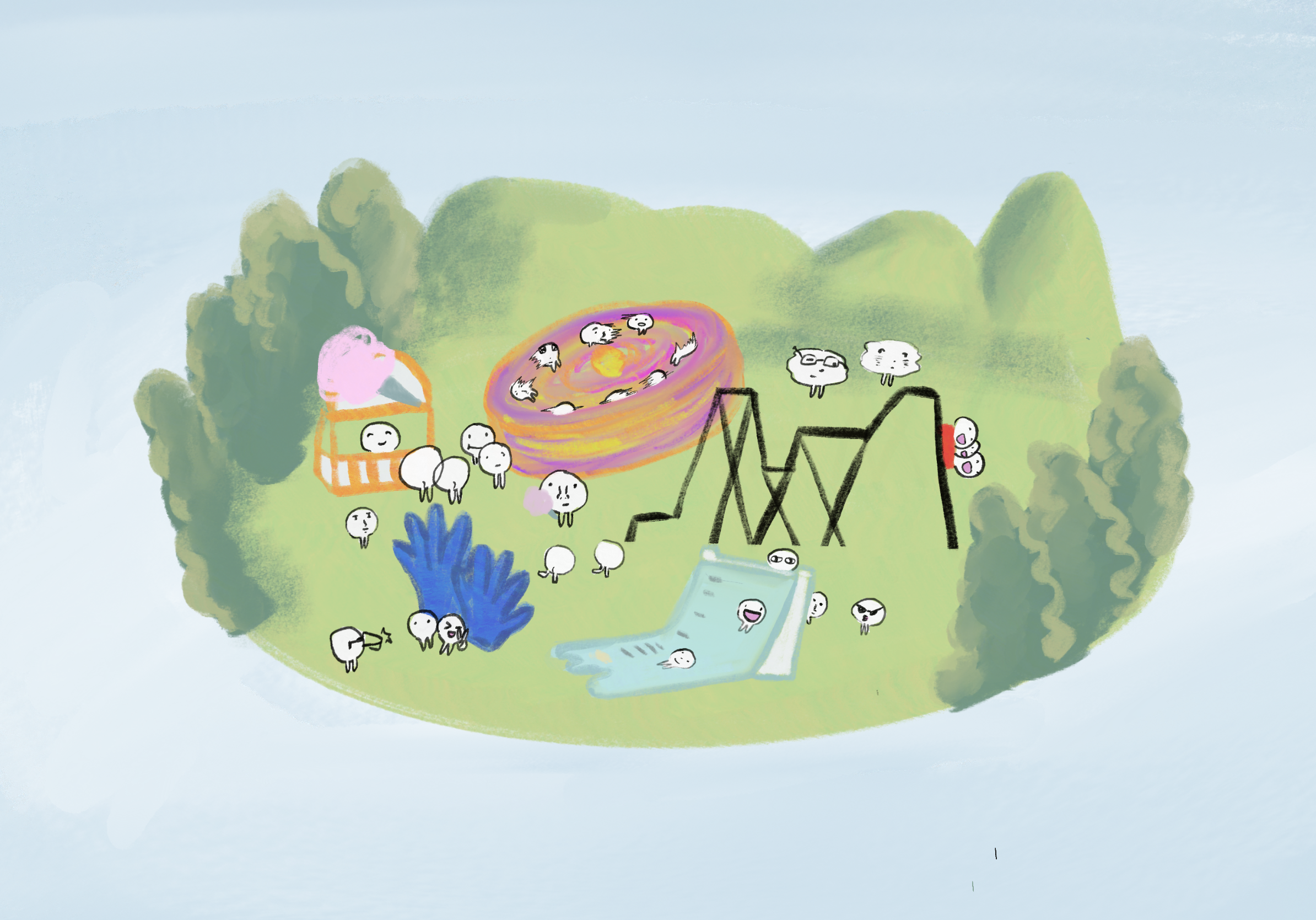 Cell Park  Illustration