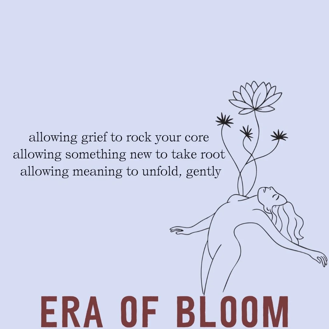 Grief rearranges us from the inside out. There&rsquo;s no rushing or knowing what comes next 🌿

For some, this season is simply about allowing. 🌊 

Allowing the ground to shift. Allowing yourself to rest in the darkness. Allowing roots to form in t
