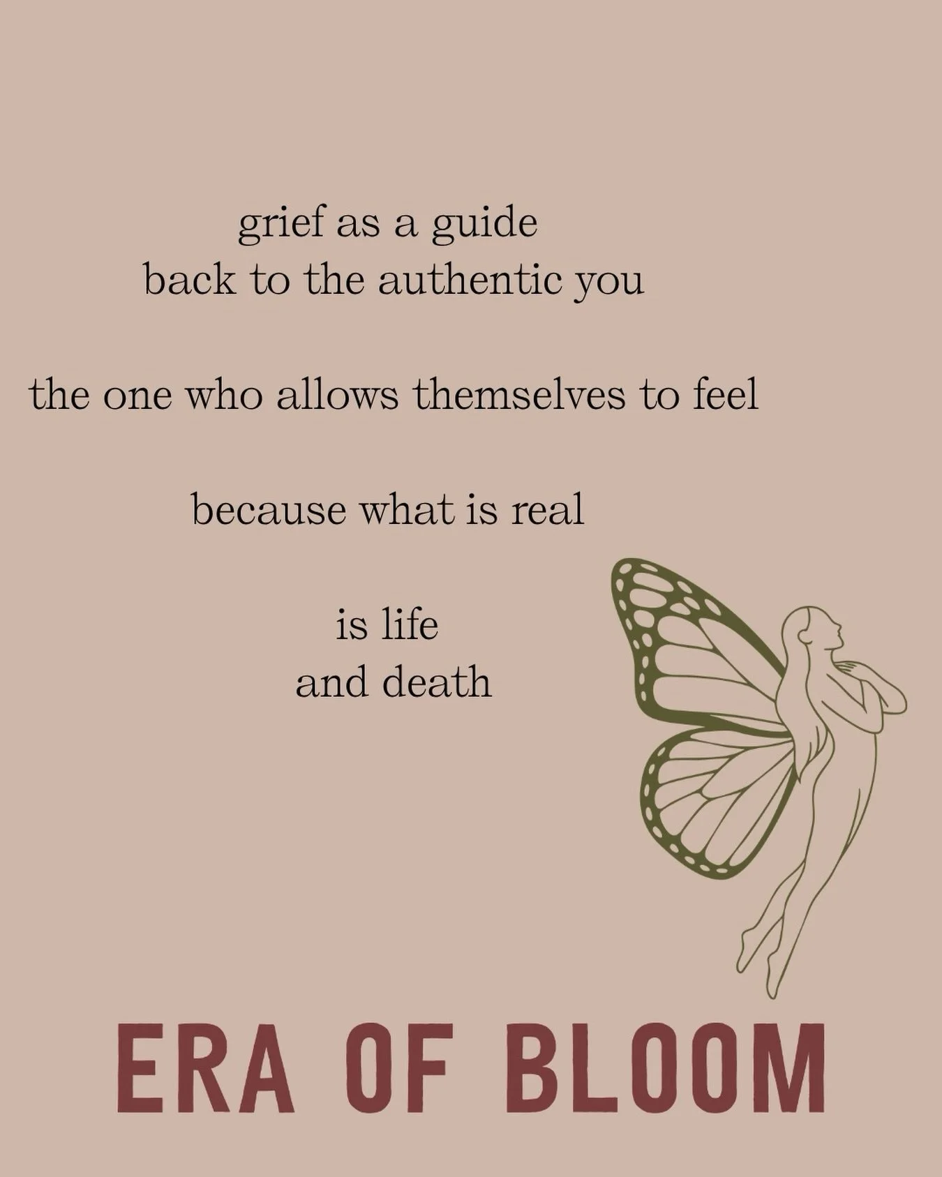 I always say that grief has been one of my greatest guides. It brought me back to the version of myself
that feels life fully, that doesn&rsquo;t look away from pain,
that understands how real this experience is. Learning how to navigate the grief ha